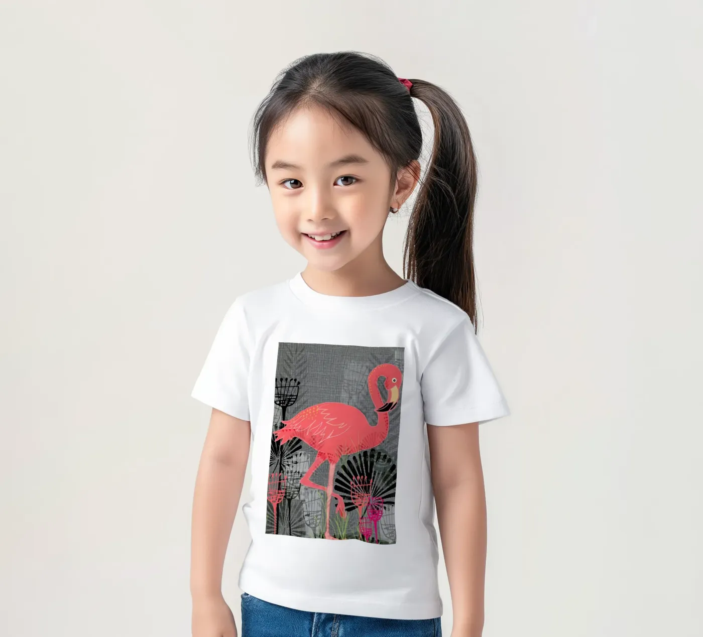 Flamingo t-shirt bambini da Rocket68