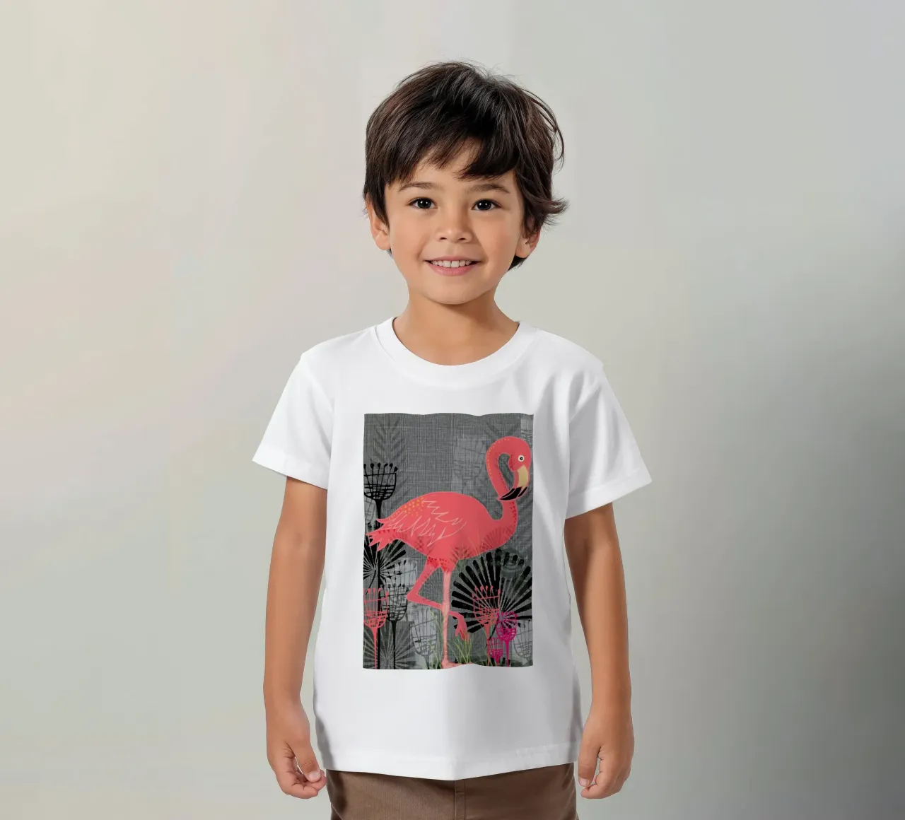 Flamingo t-shirt bambini da Rocket68