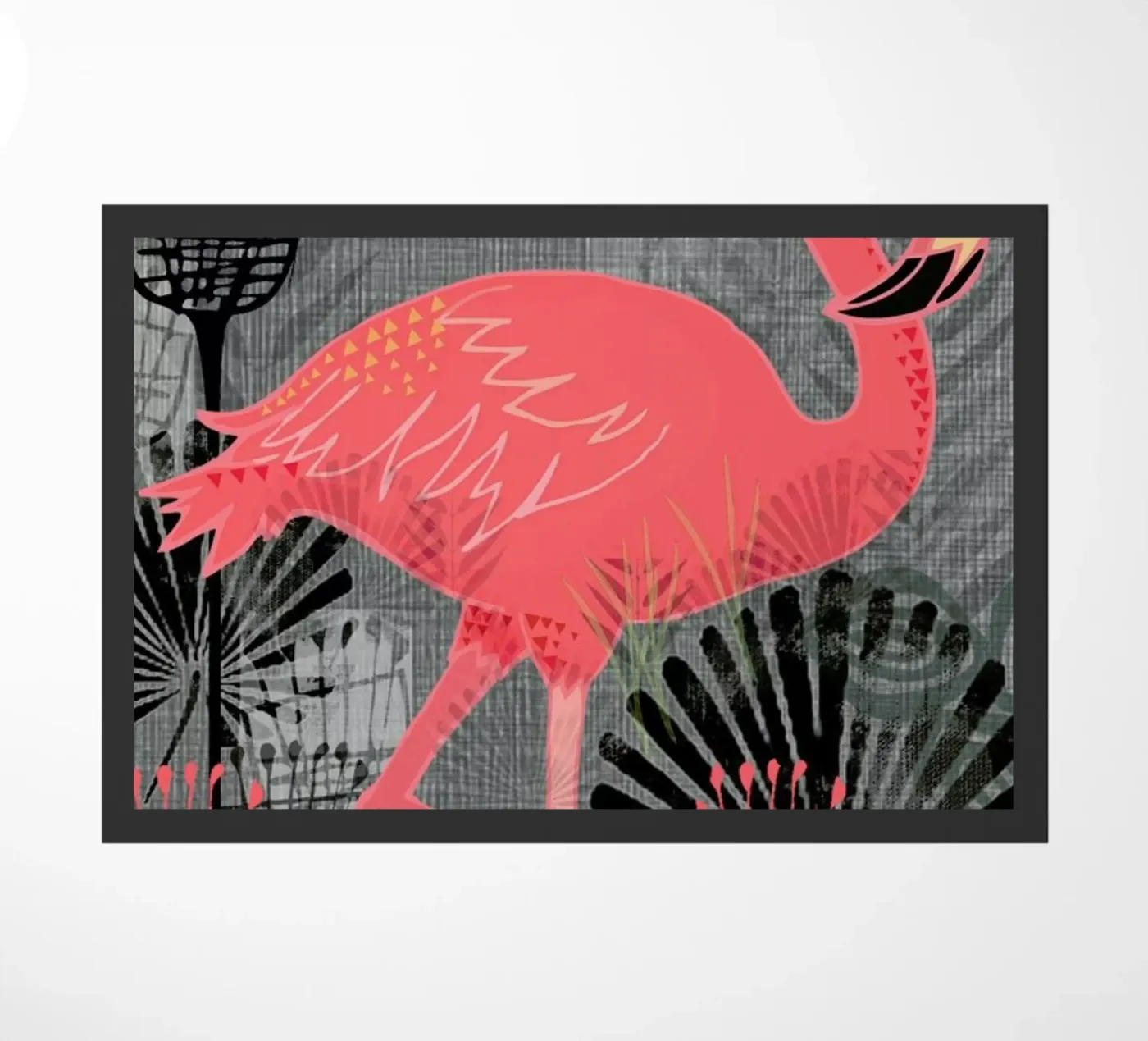 Flamingo paillasson de Rocket68