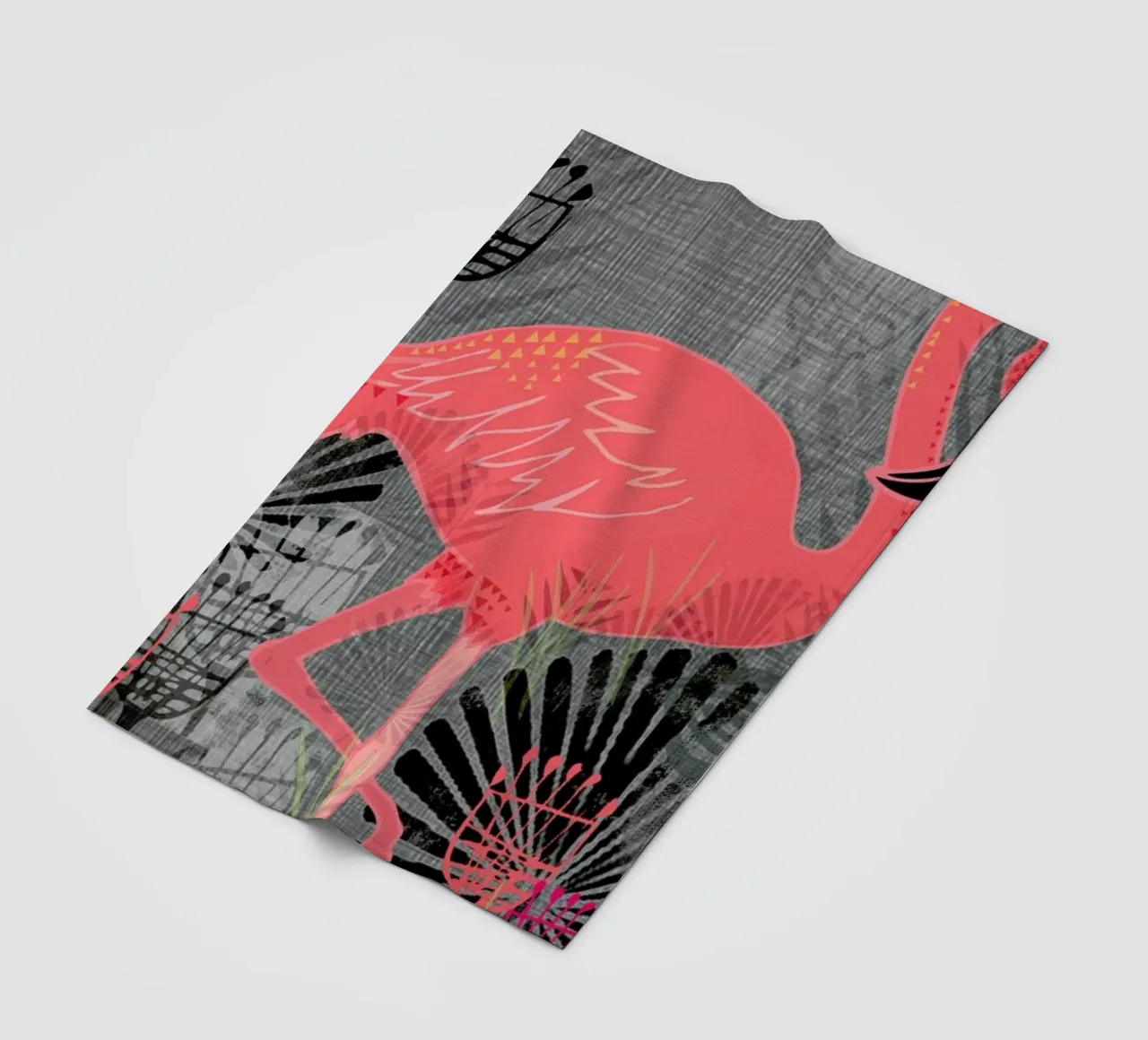 Flamingo Fleecedecke von Rocket68