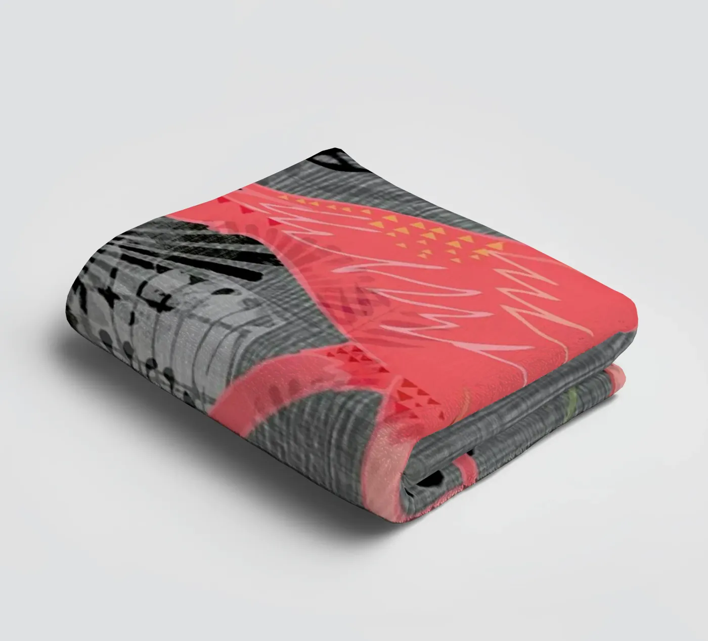 Flamingo towel by Rocket68
