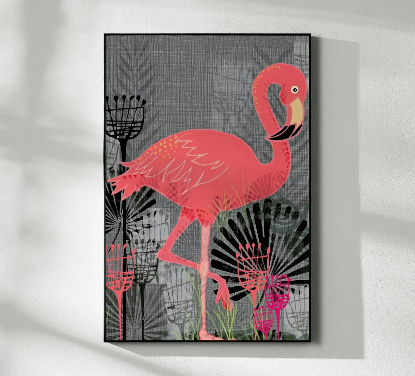 Flamingo acrylic glass by Rocket68