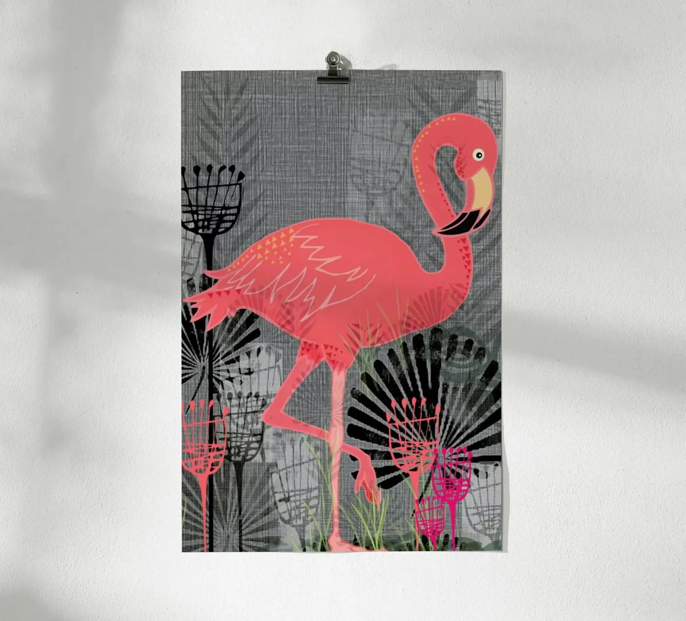 Flamingo poster by Rocket68