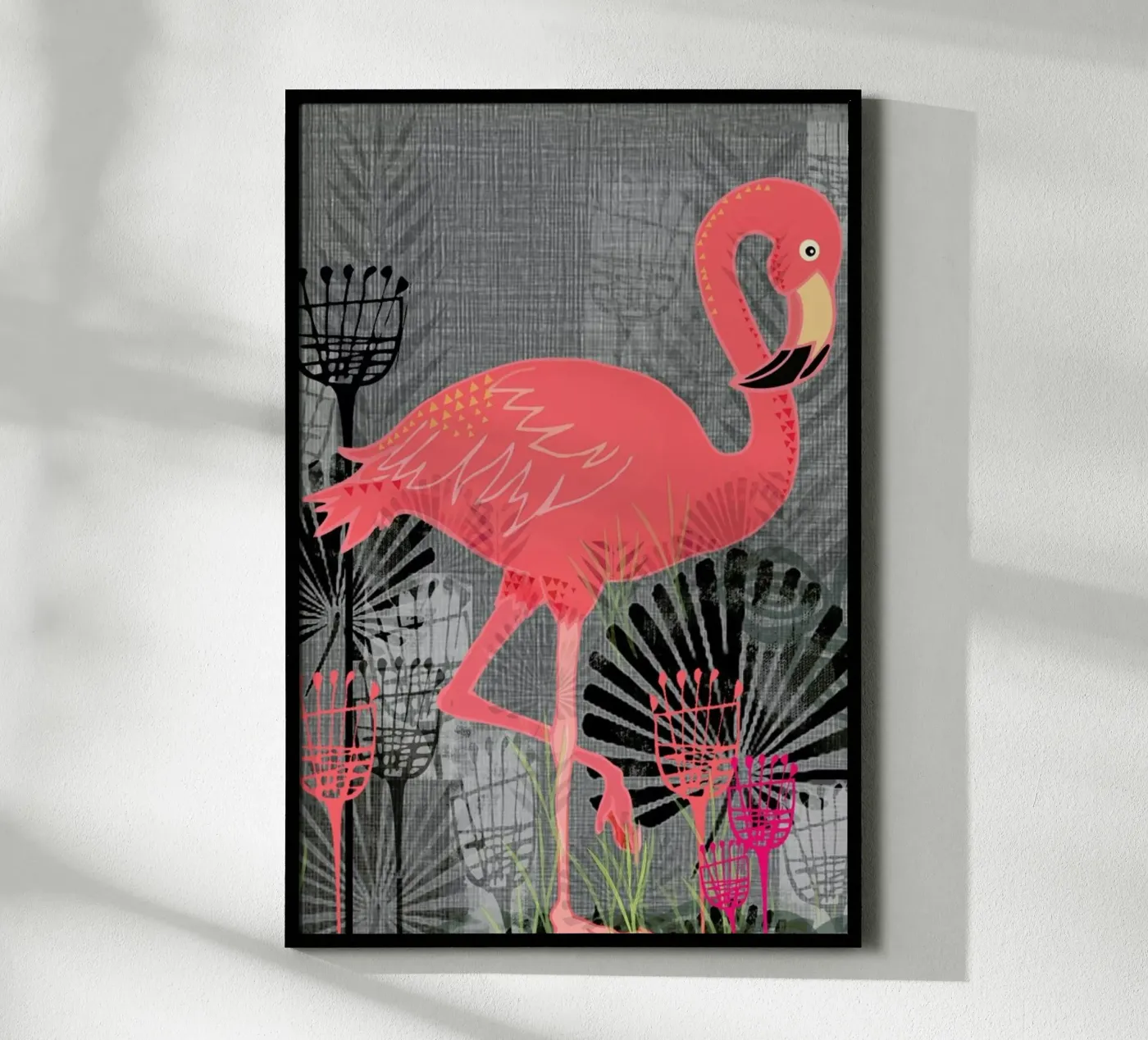 Flamingo poster by Rocket68