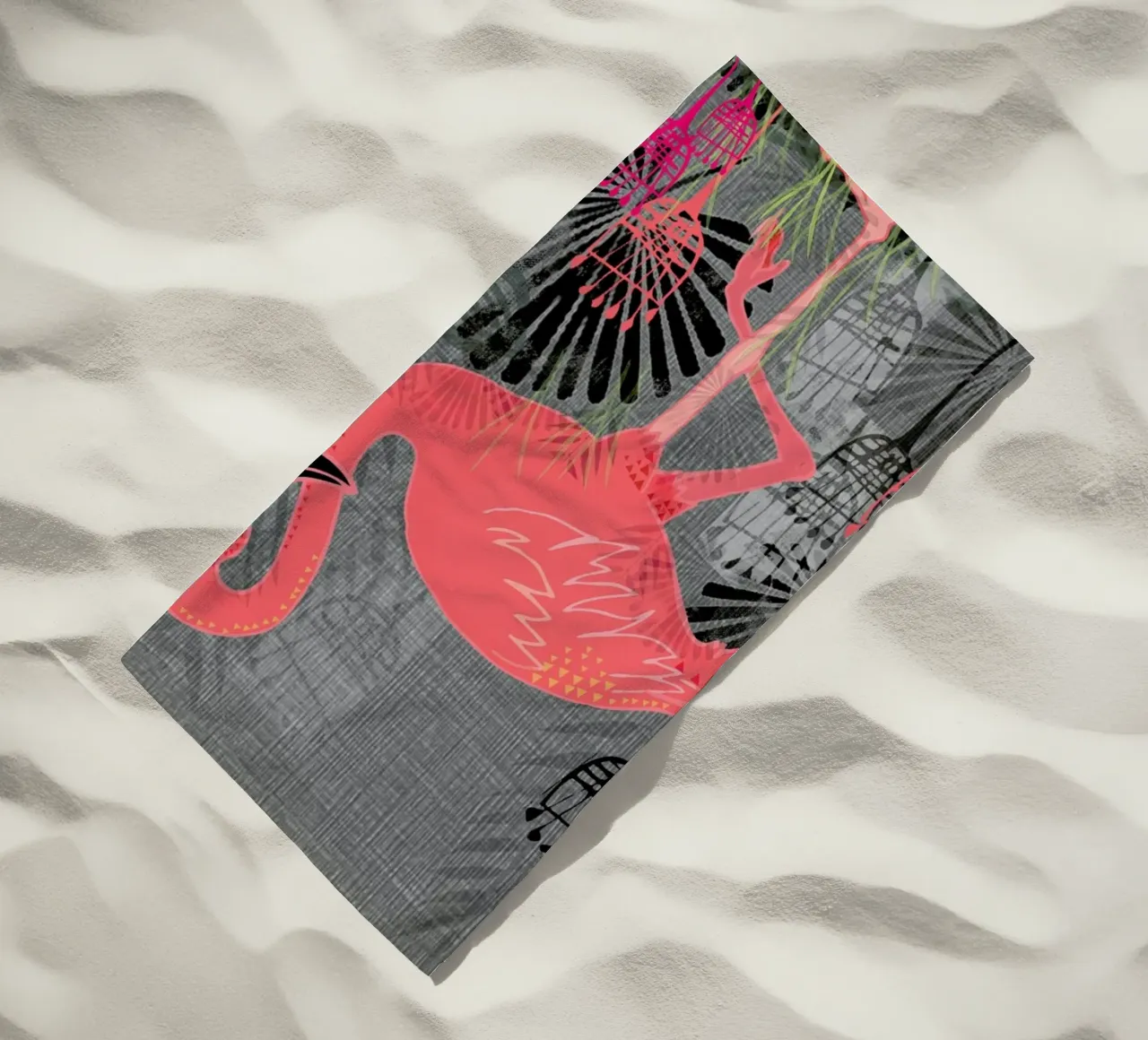 Flamingo telo mare da Rocket68