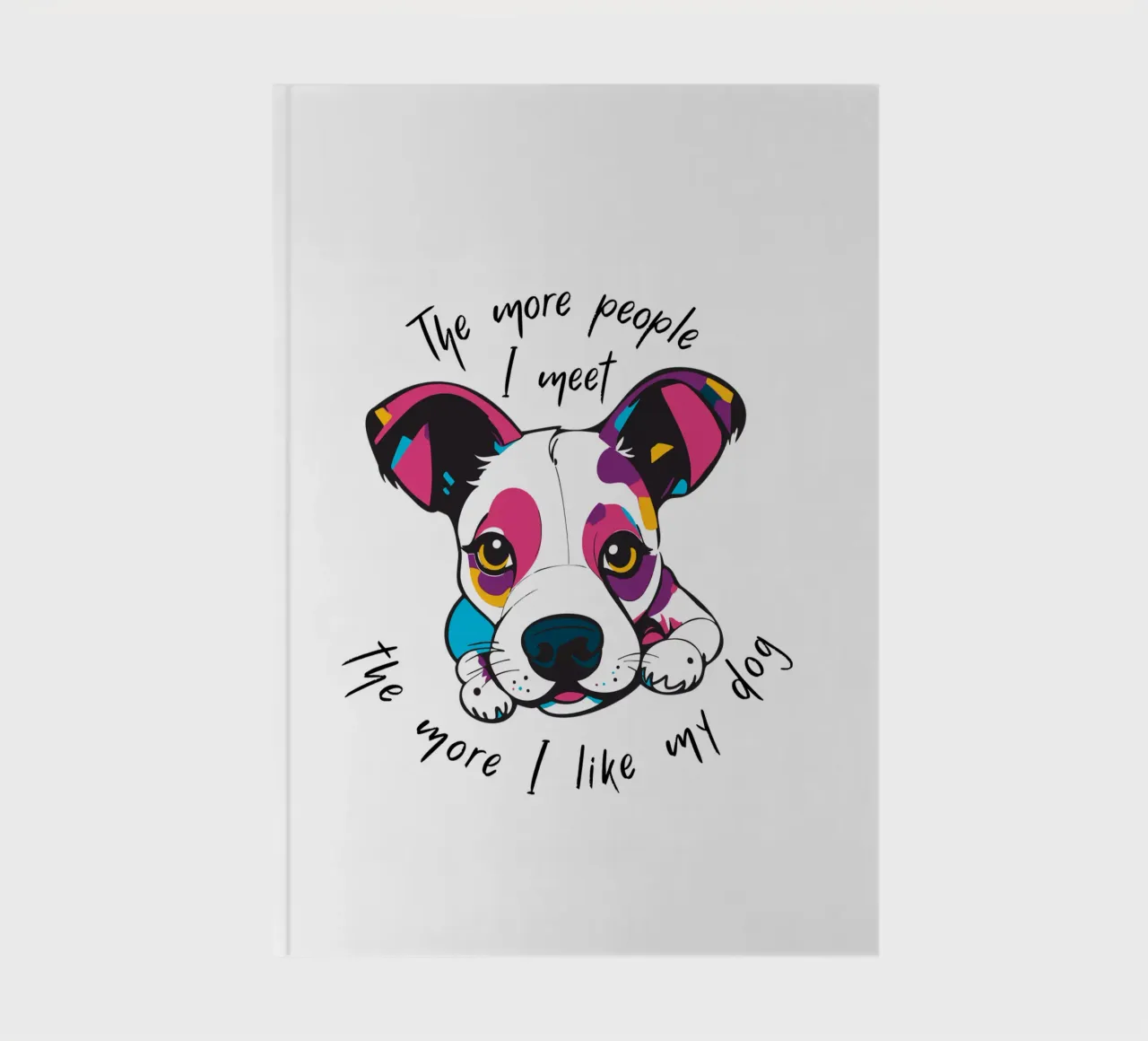 Più persone incontro e più mi piace il mio cane diario da xotiko