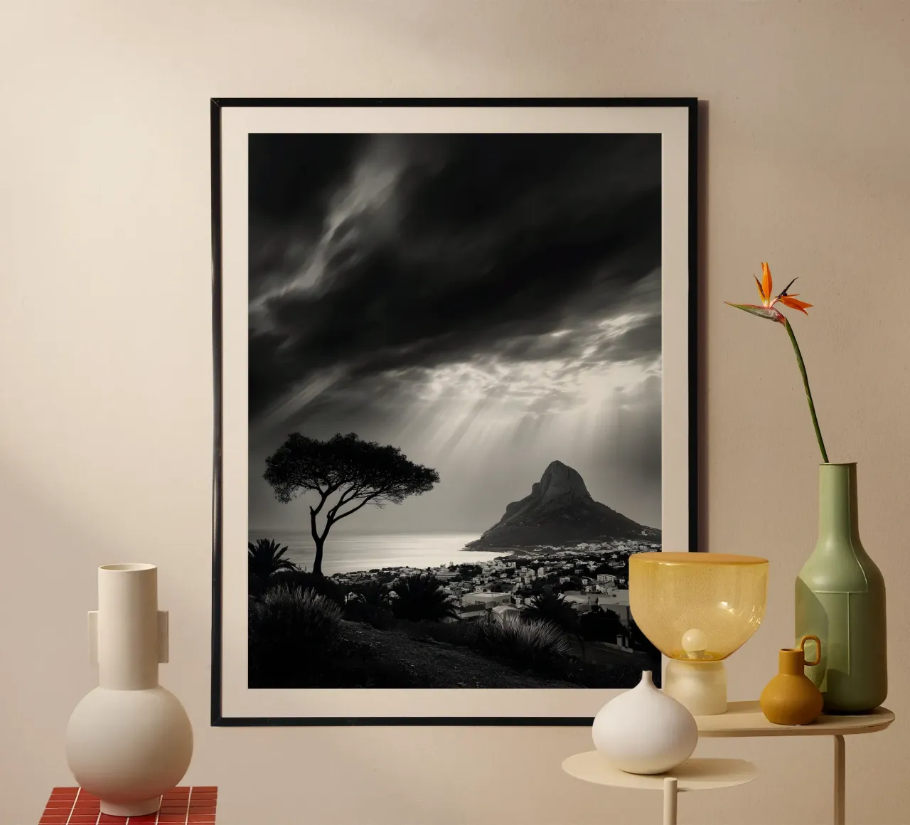 When the Light Breaks Through poster da Mononoir