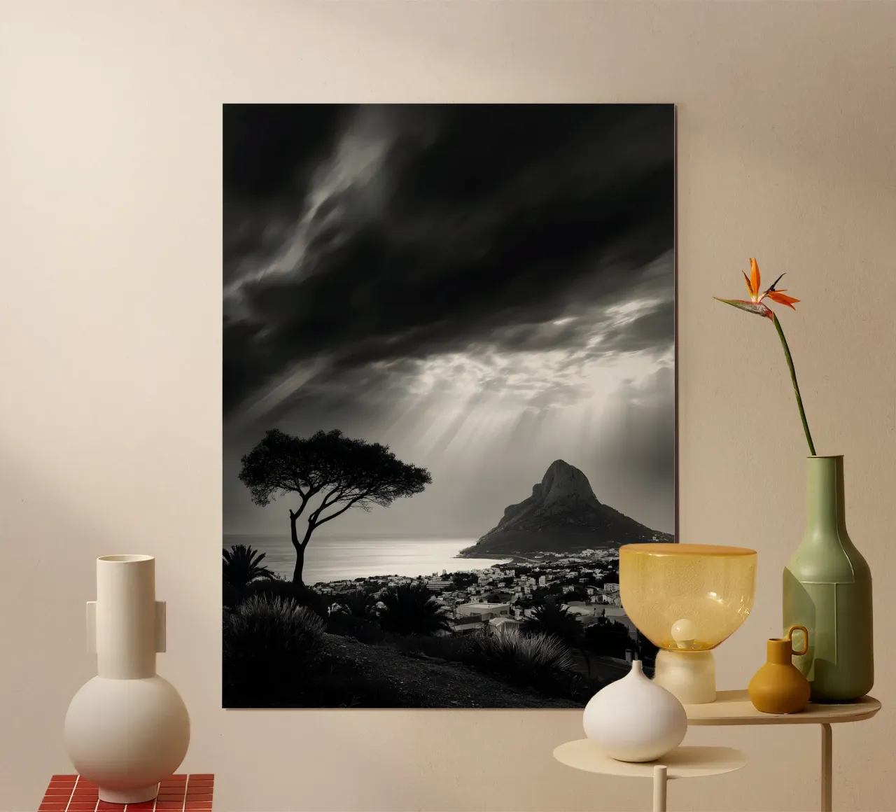 When the Light Breaks Through poster da Mononoir