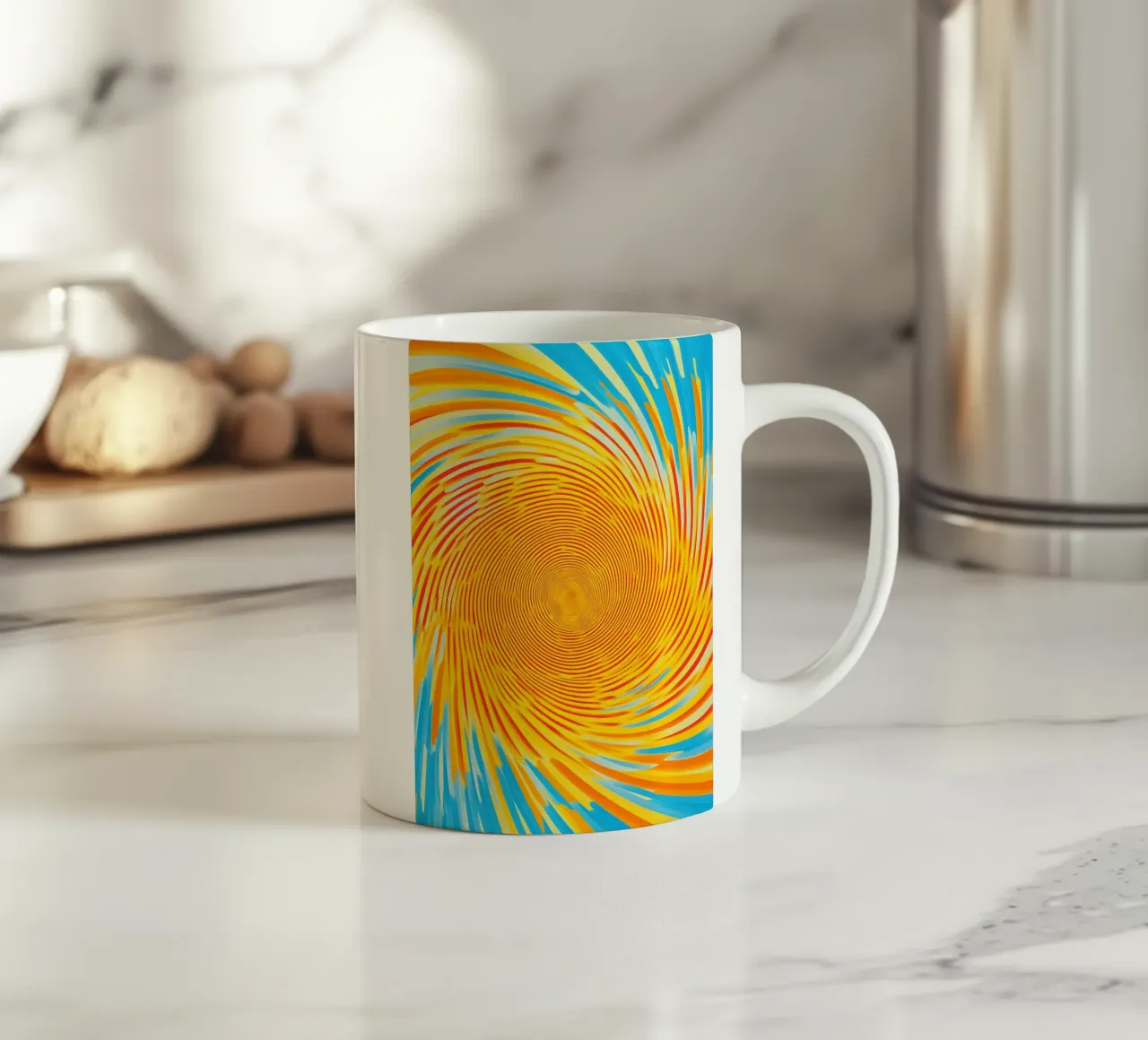 Il sole è alto tazza in ceramica da Autofocus