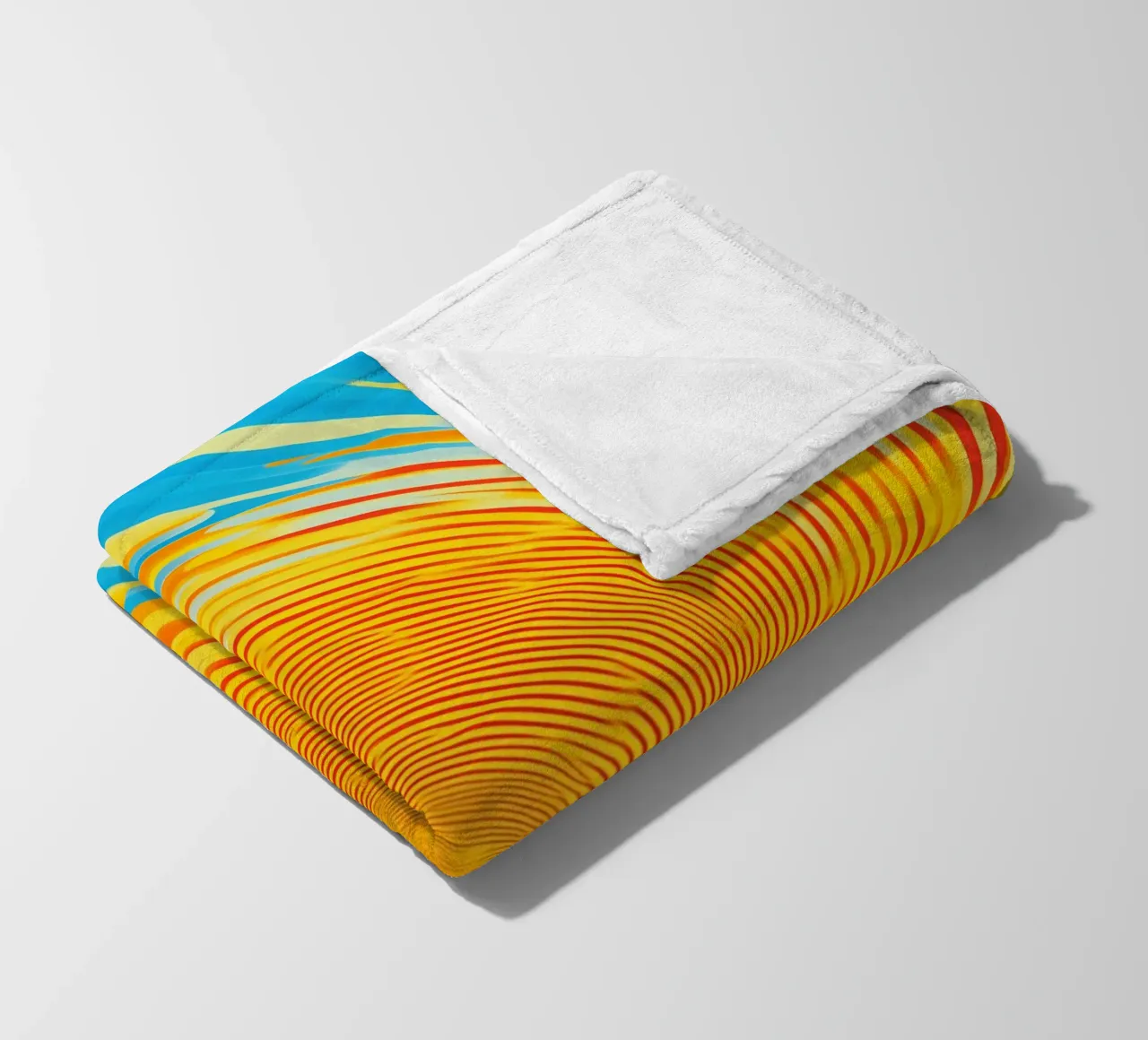 The Sun Is High fleece blanket by Autofocus