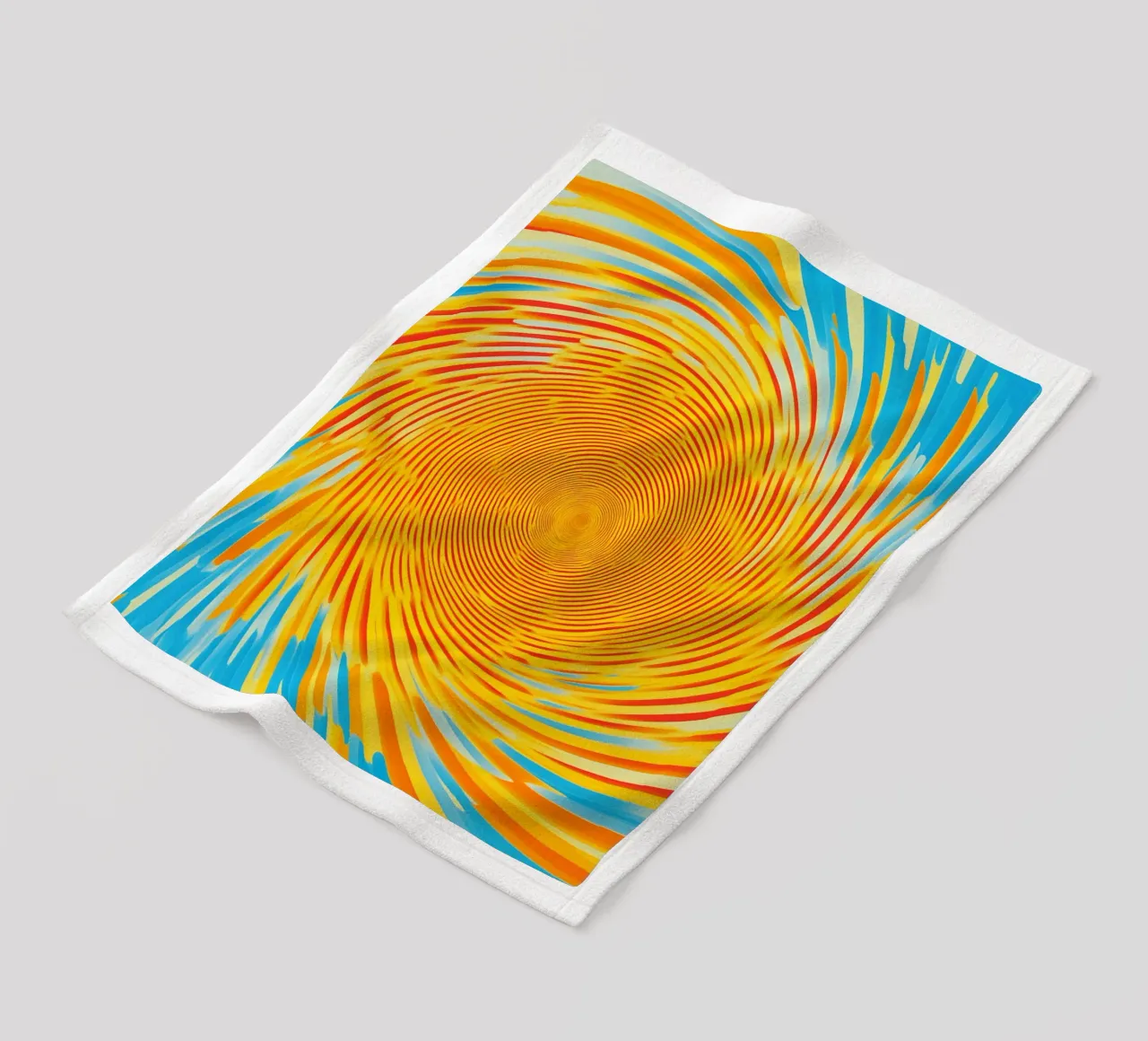 The Sun Is High fleece blanket by Autofocus