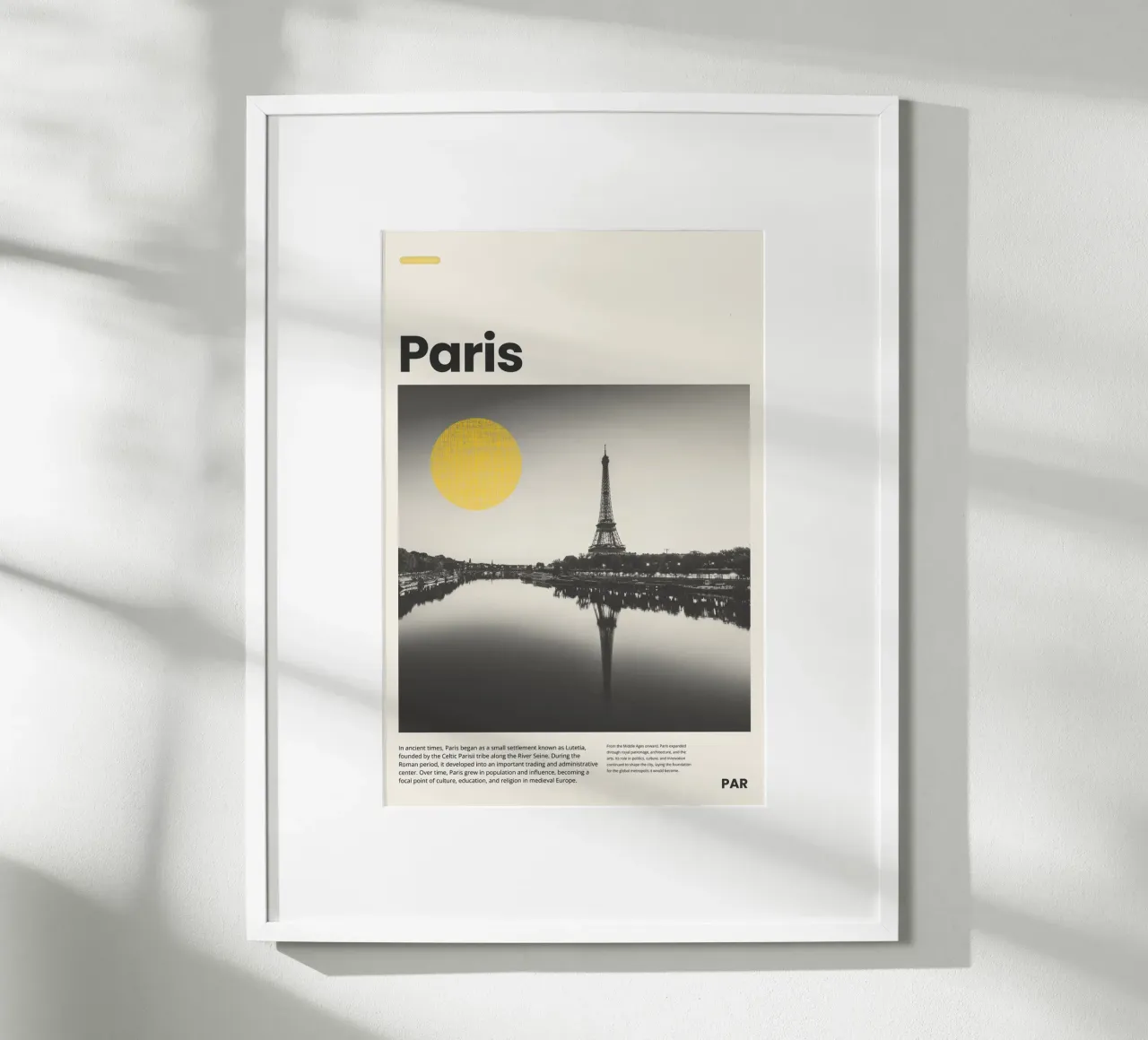 Paris poster da PurePeachFotografie