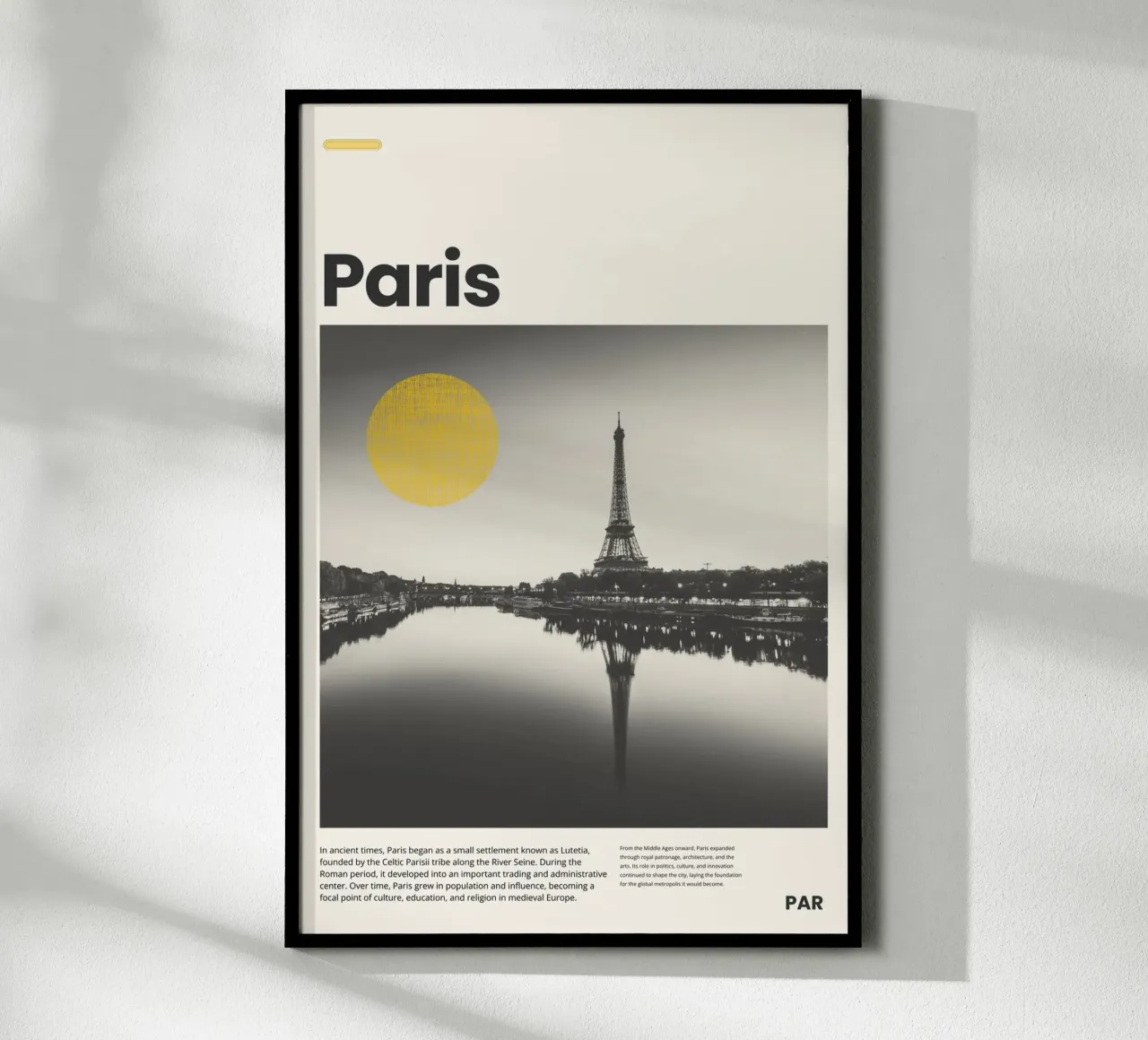 Paris poster da PurePeachFotografie