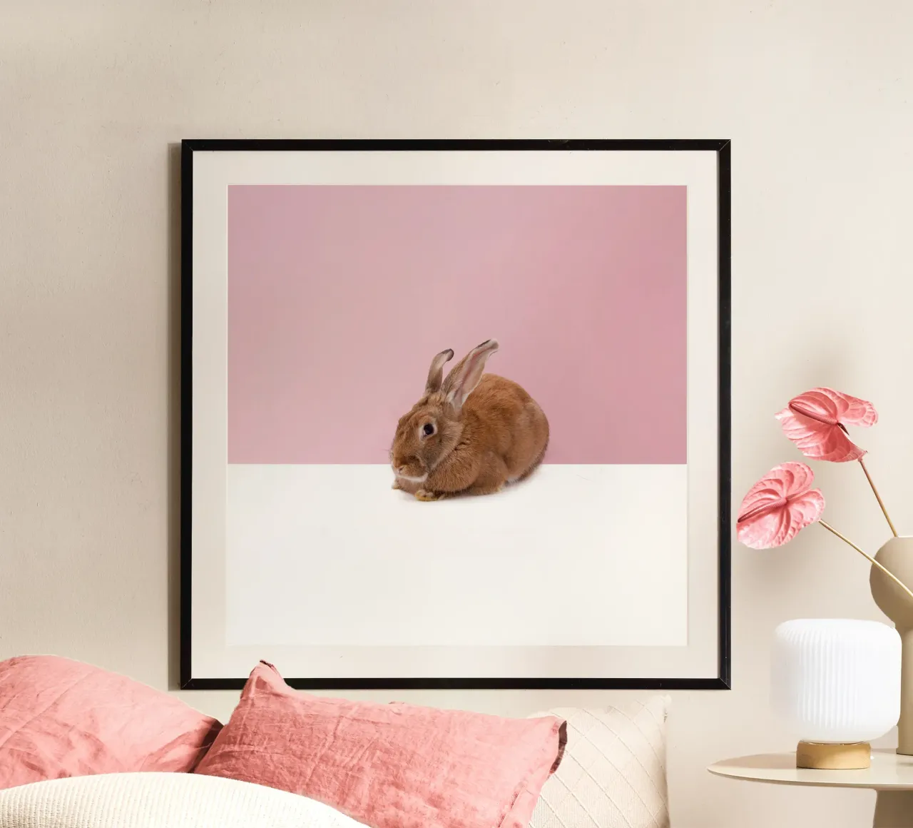 Il coniglio poster da Sandra Brill