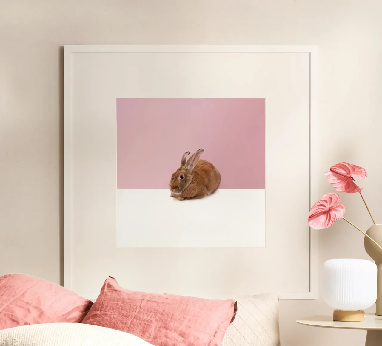 Il coniglio poster da Sandra Brill