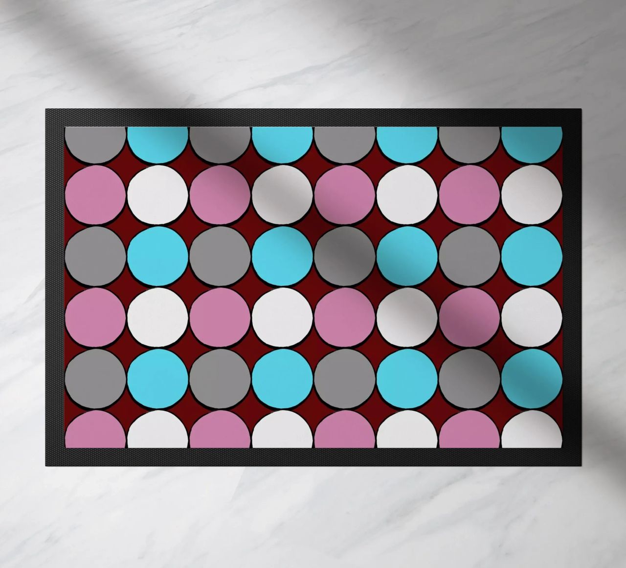 retro polka dot design zerbino da good-vibes