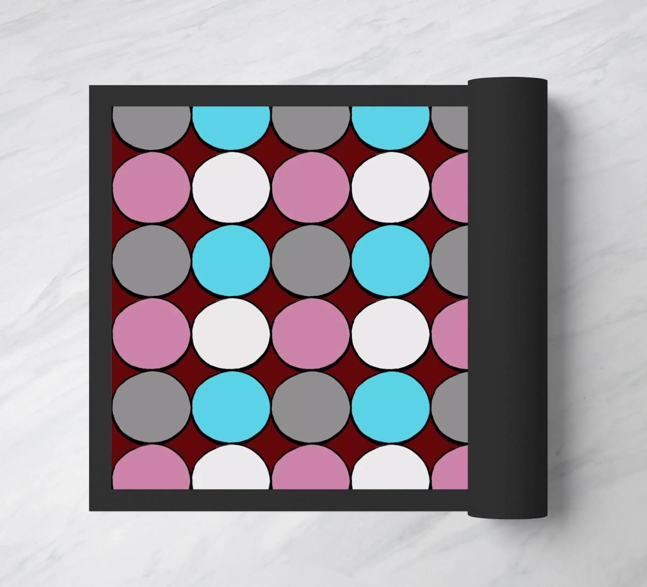 retro polka dot design zerbino da good-vibes