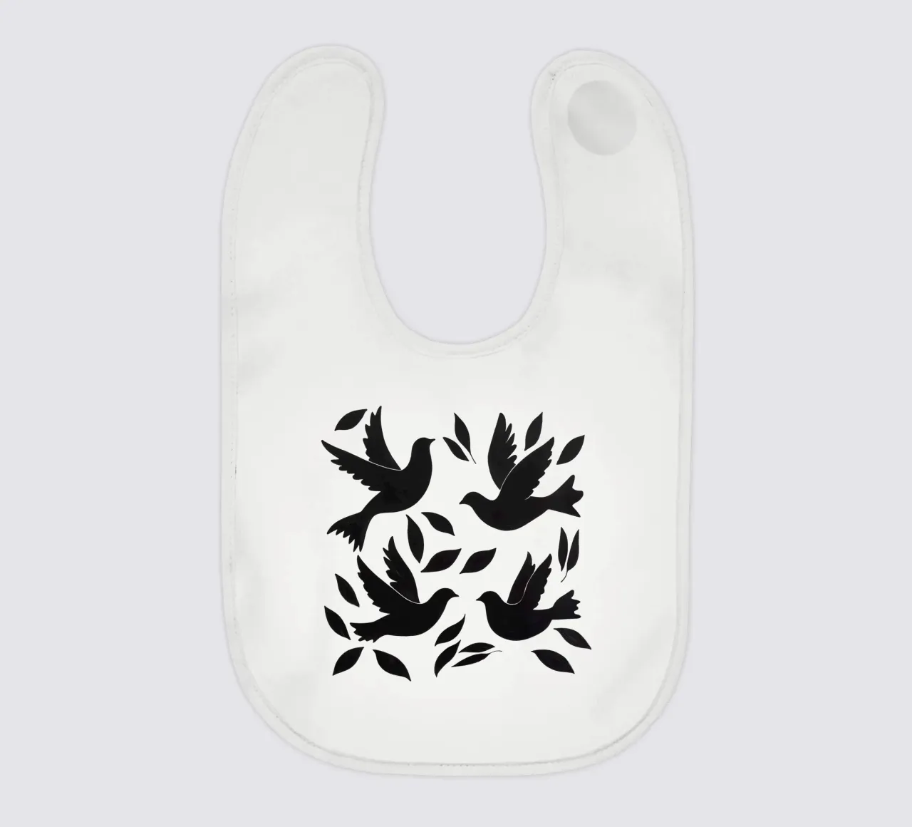 Modello di design Peace Doves bavaglino da Autofocus