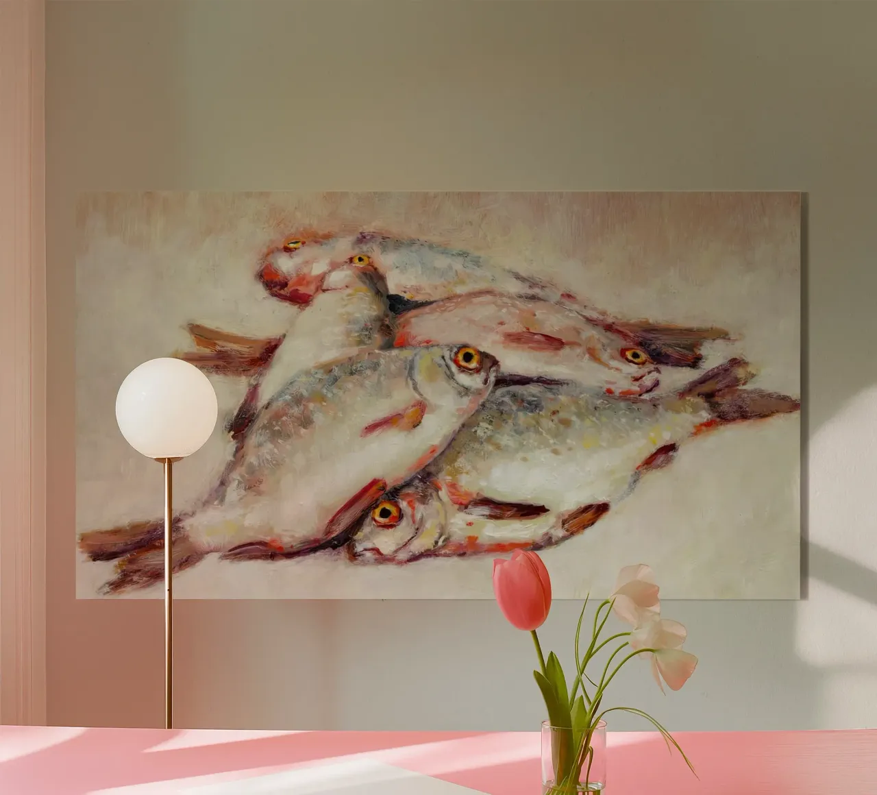 Dead Fish plexiglass da Monillustrations