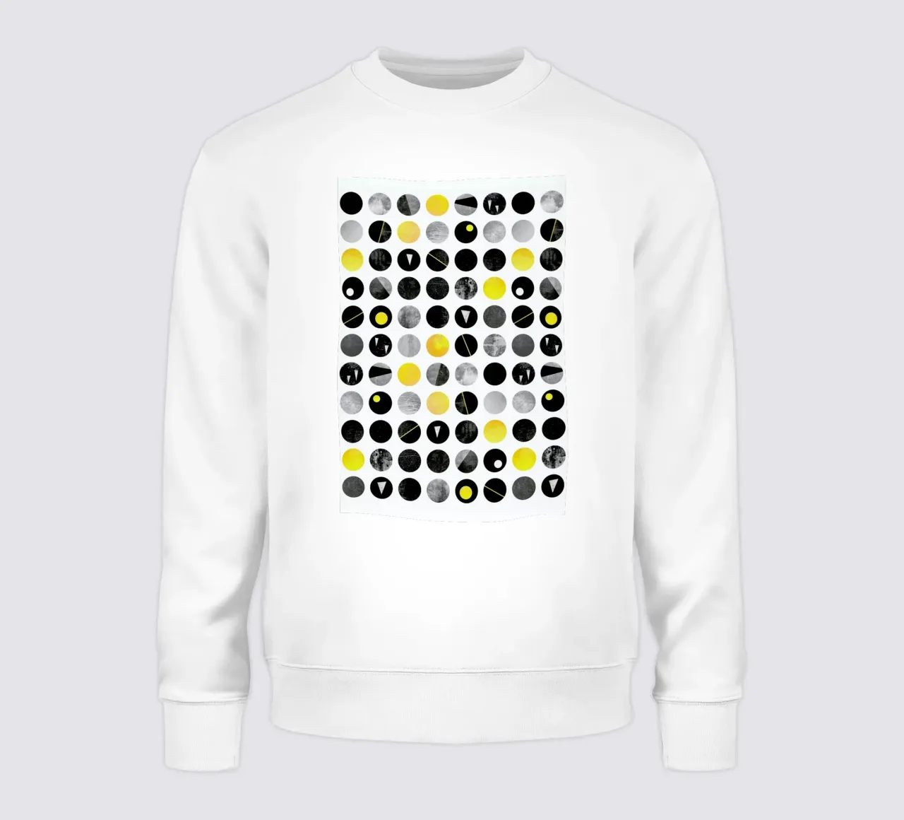 Yellow and Black sweatshirt van Elisabeth Fredriksson
