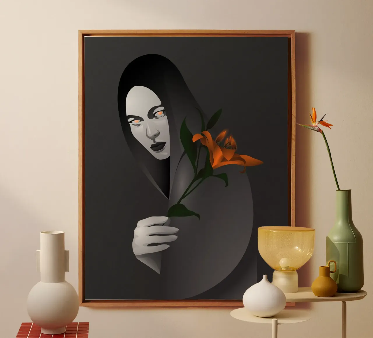 Efflorescence (to22) canvas by curve_tamer