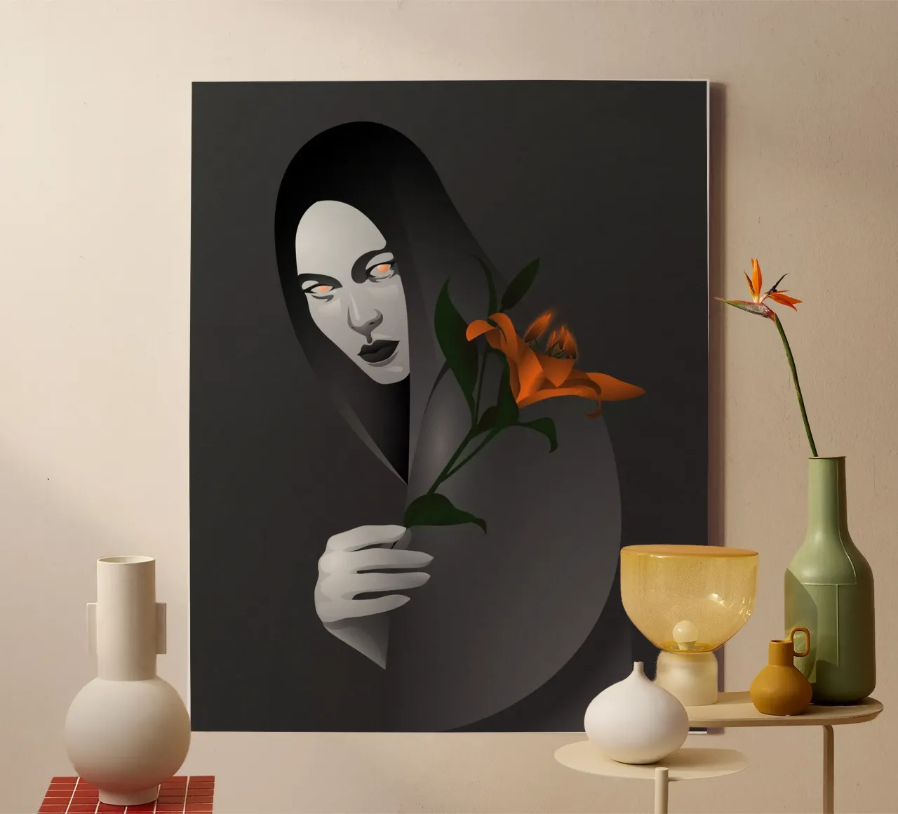 Efflorescence (to22) canvas by curve_tamer