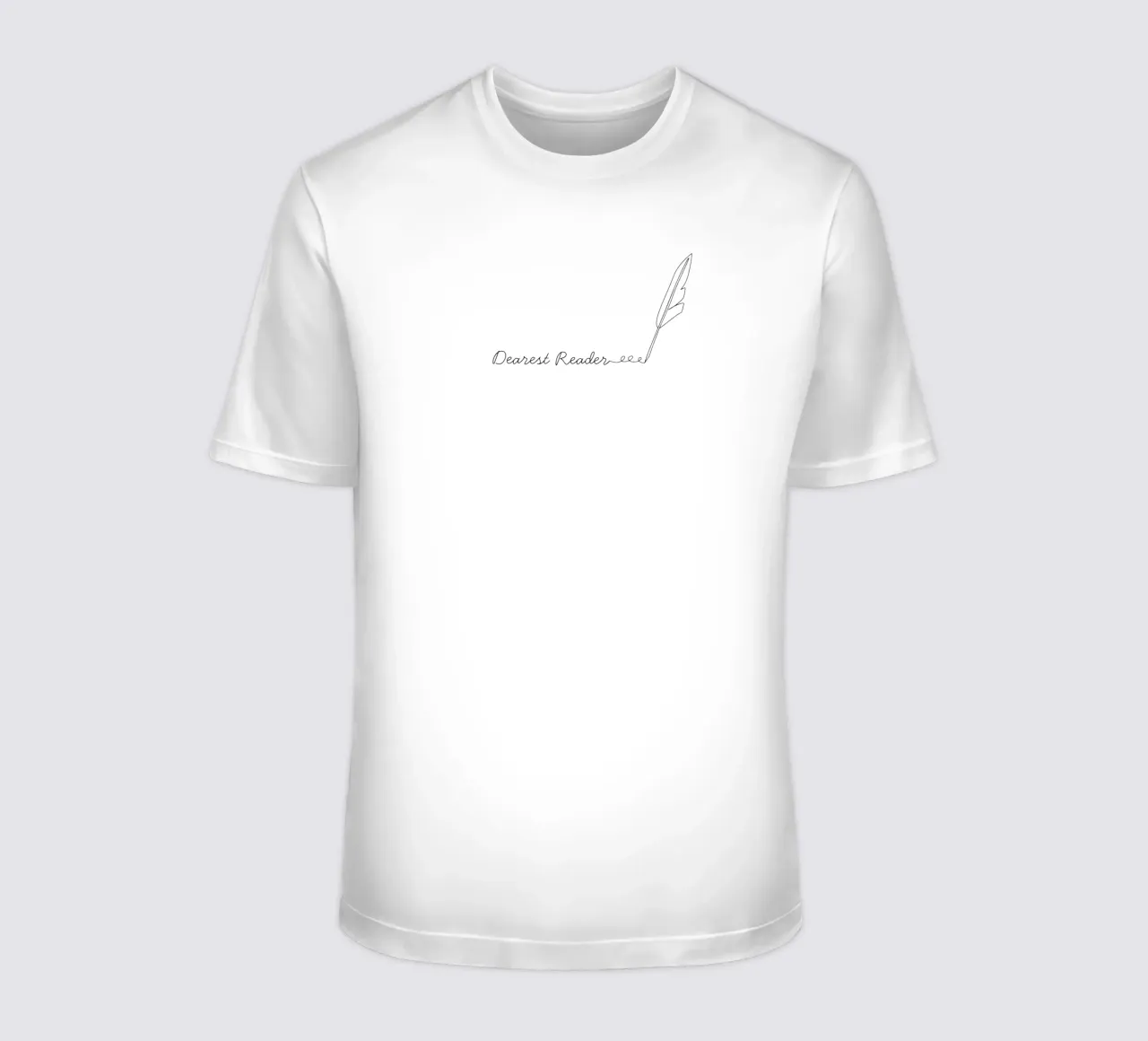 Dearest Reader t-shirt da Les Jardins de Mayfair