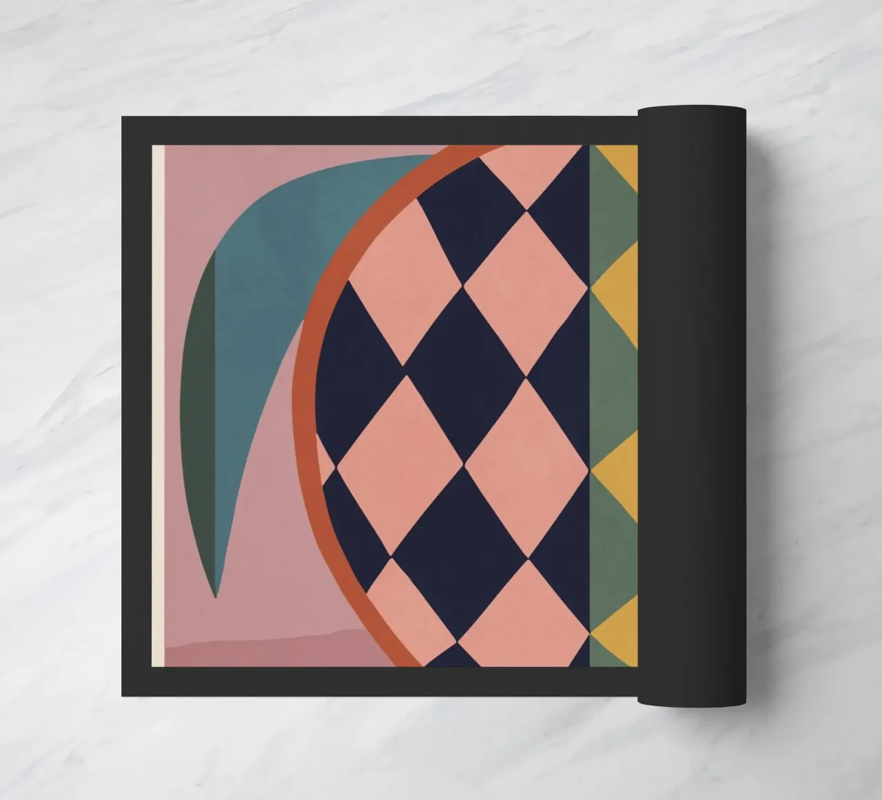 Abstract Turtle doormat by Gaite