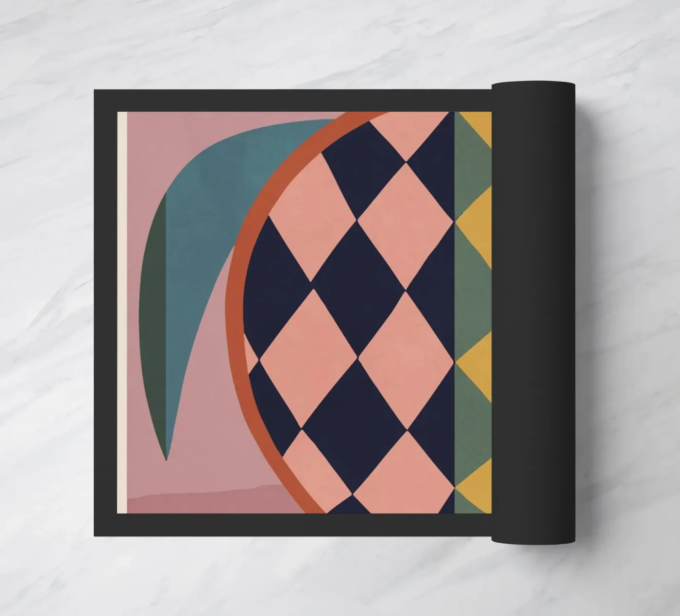 Abstract Turtle doormat by Gaite