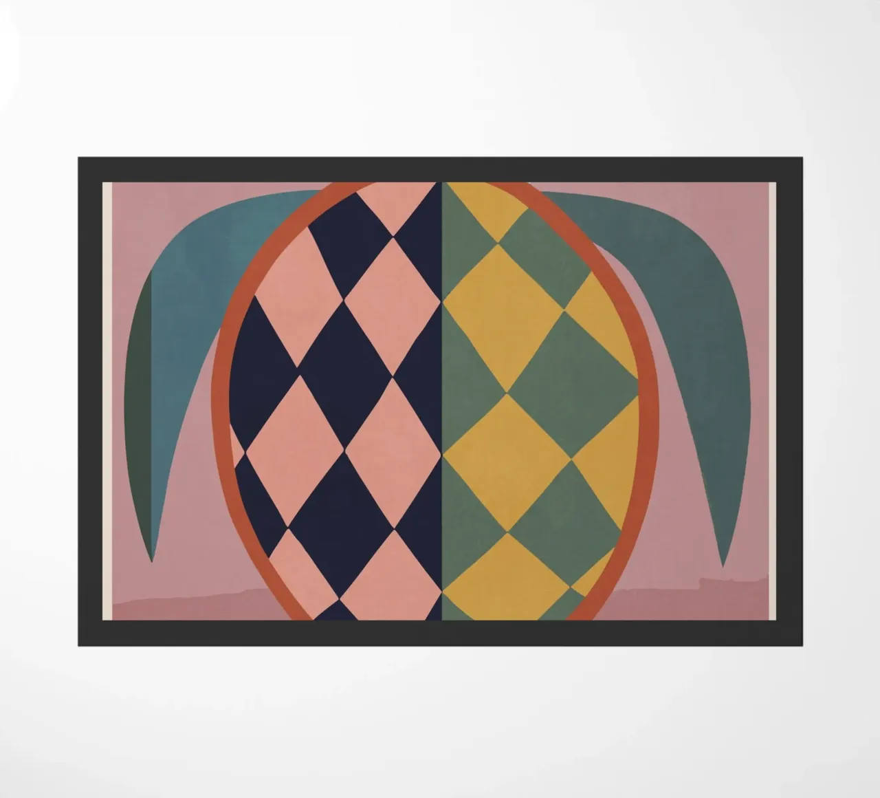Abstract Turtle doormat by Gaite