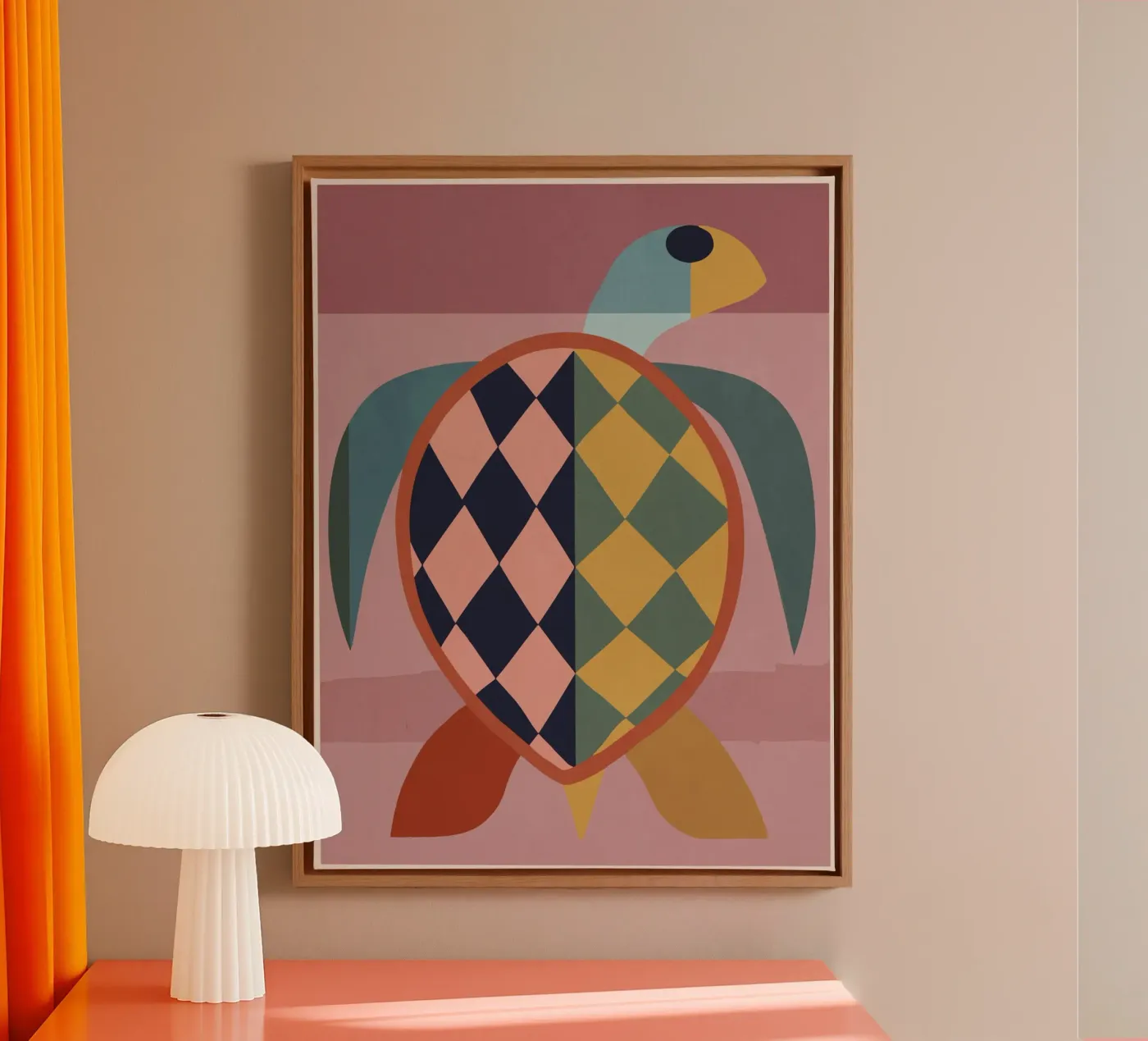 Abstract Turtle tela da Gaite