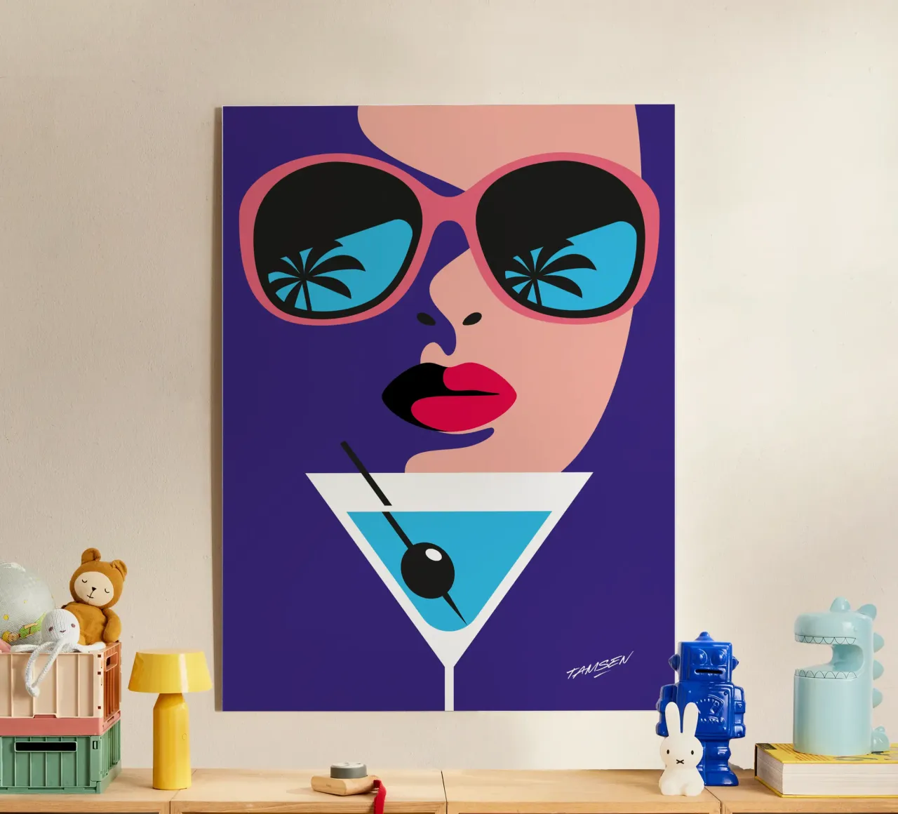 Martini plexiglass da Tamsen Design