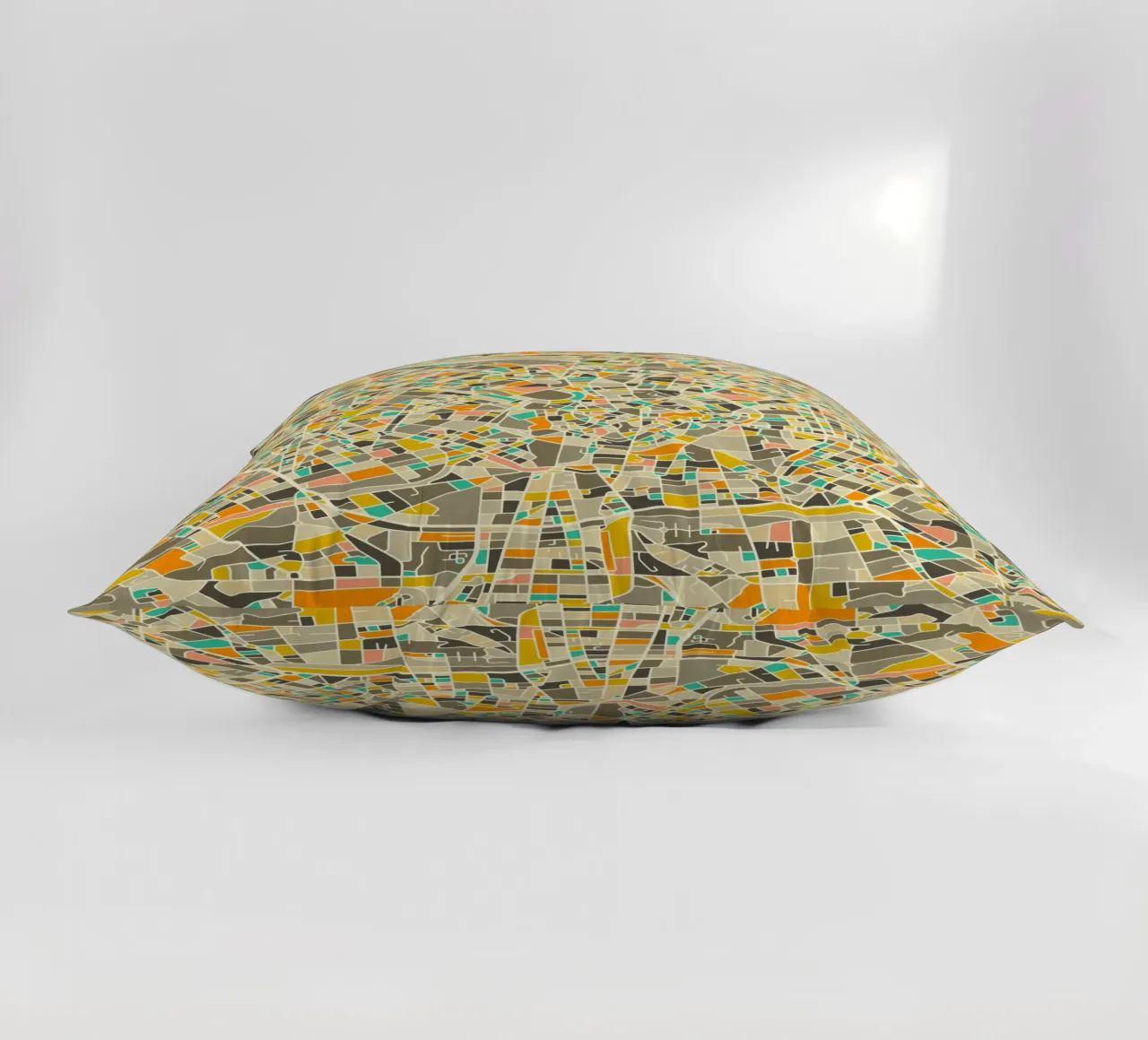 Milan Map cuscino da Jazzberry Blue