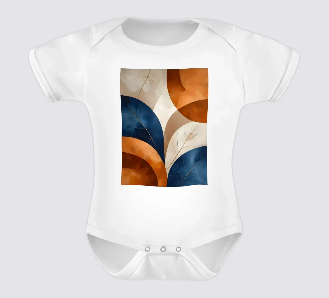Abstrait automnal : l'étreinte de la nature body bébé de Artistic-shop