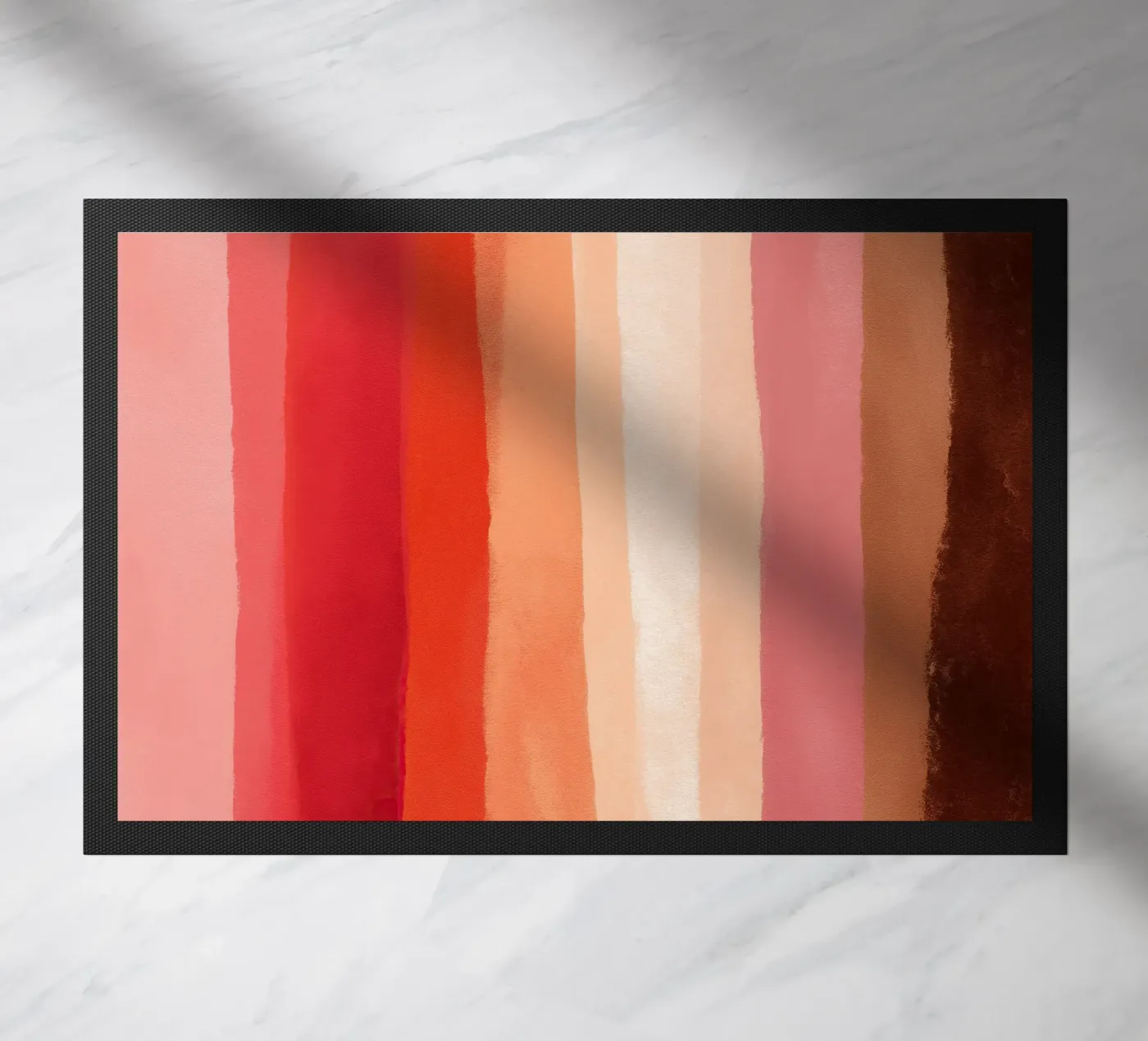 Strawberry Sunset deurmat van Kiara