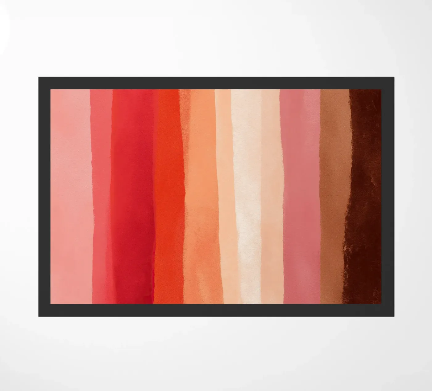 Strawberry Sunset deurmat van Kiara