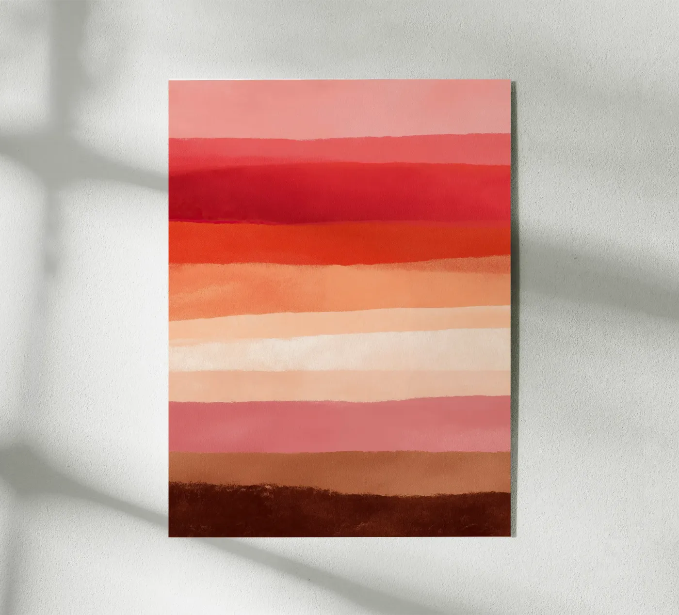 Strawberry Sunset plexiglas de Kiara