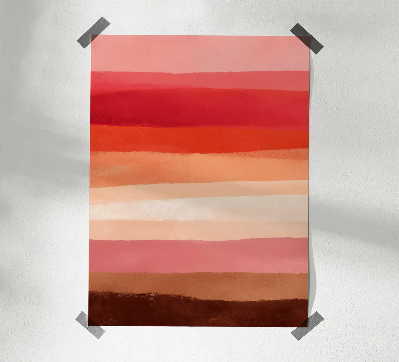 Strawberry Sunset poster da Kiara