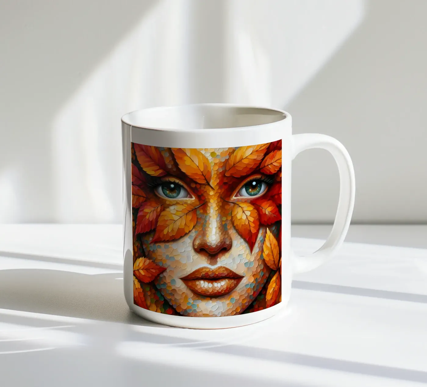 FOLIAGE ceramic mug by ARTOMATIC