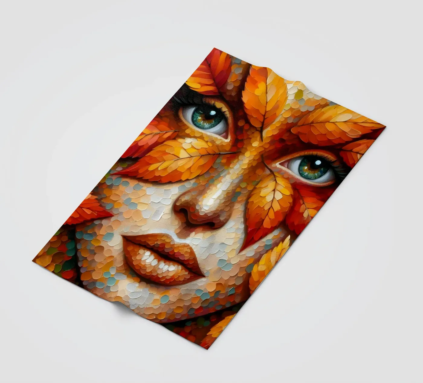 FOLIAGE coperta in pile da ARTOMATIC