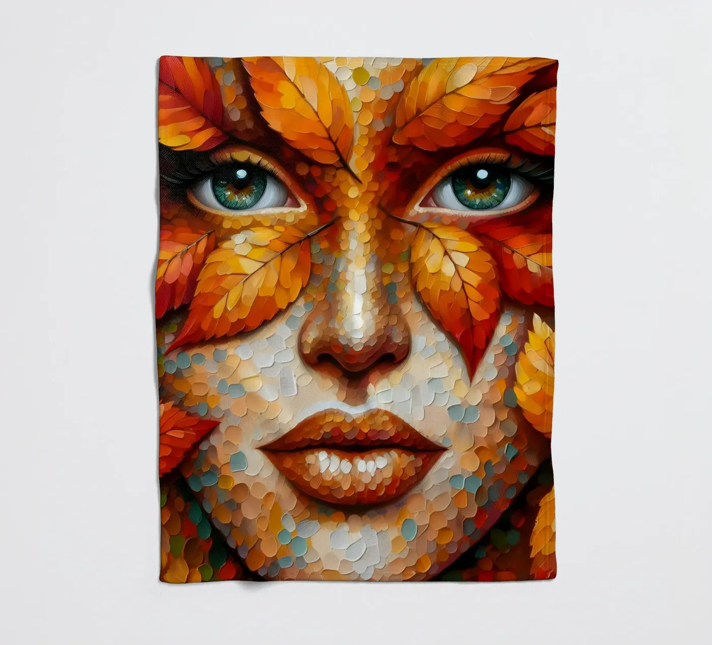 FOLIAGE coperta in pile da ARTOMATIC