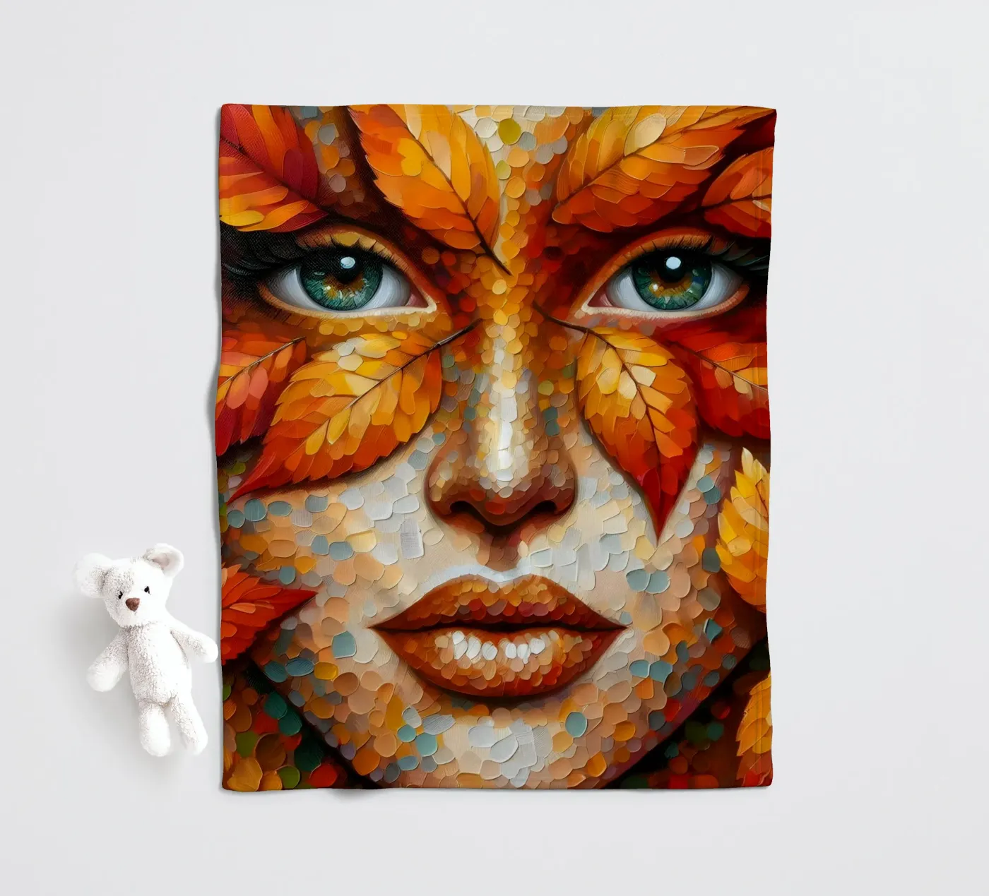 FOLIAGE coperta in pile da ARTOMATIC