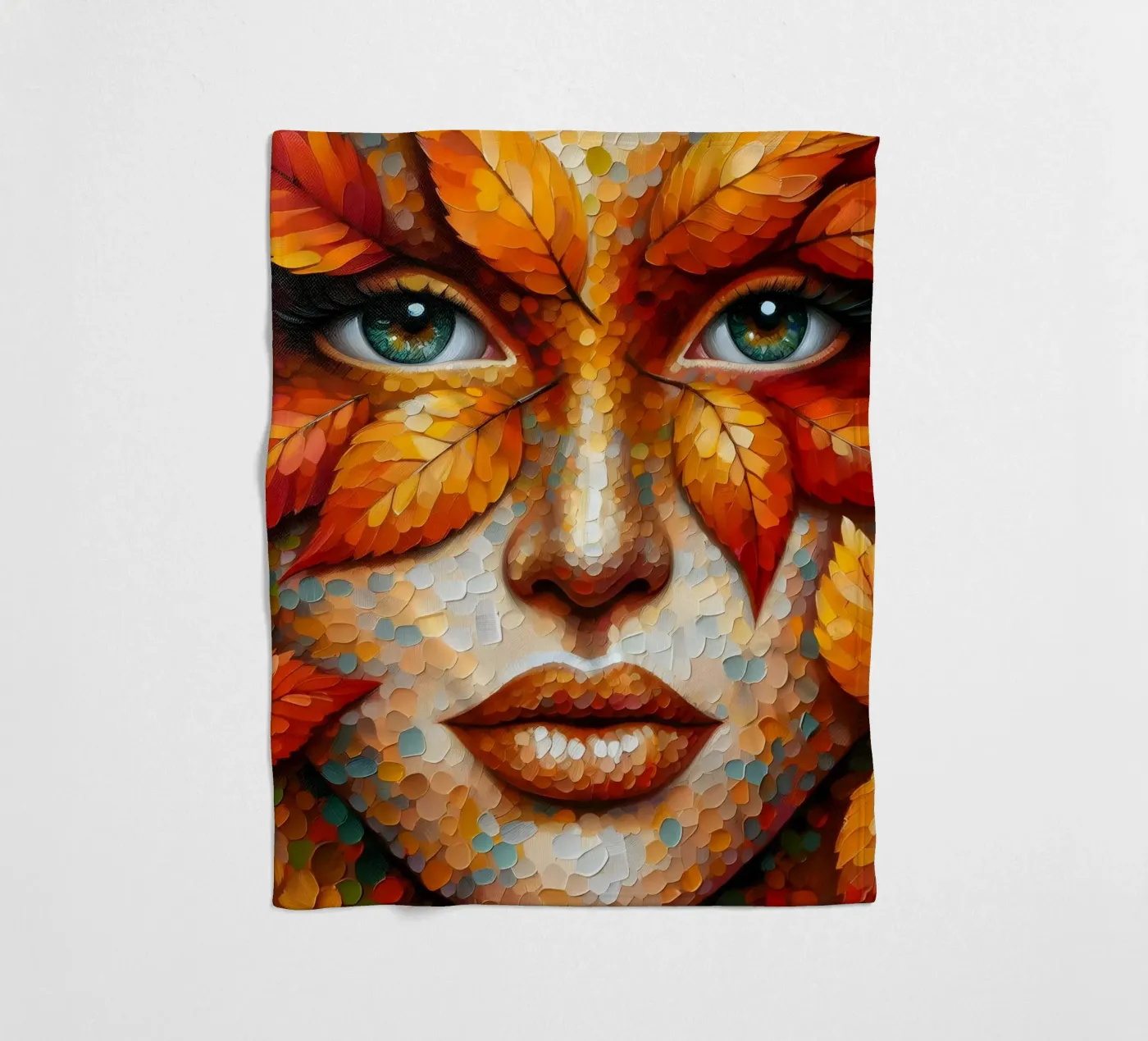 FOLIAGE coperta in pile da ARTOMATIC