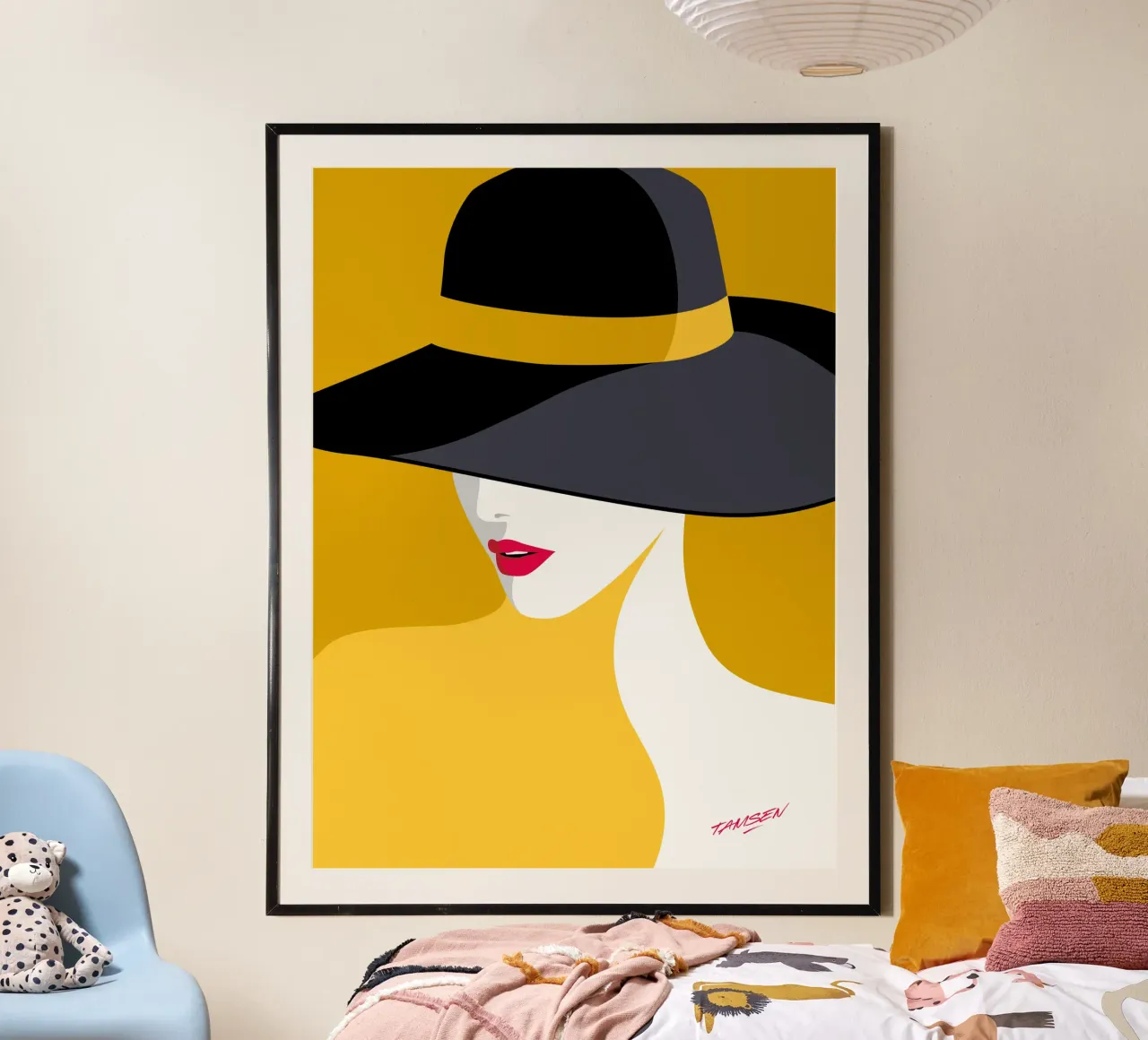 Madame poster da Tamsen Design