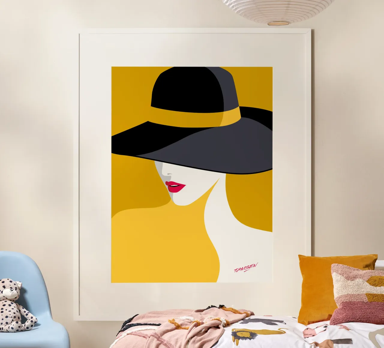 Madame poster da Tamsen Design