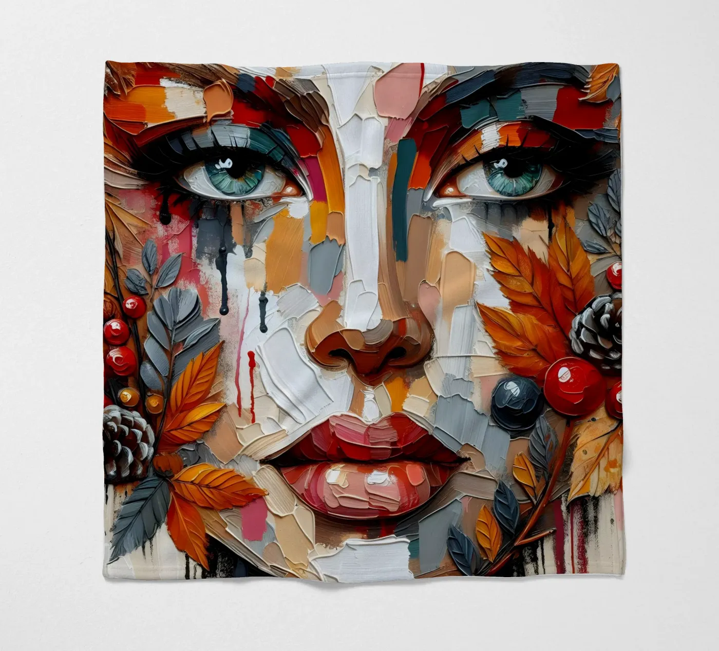 BOTANISCH Fleecedecke von ARTOMATIC