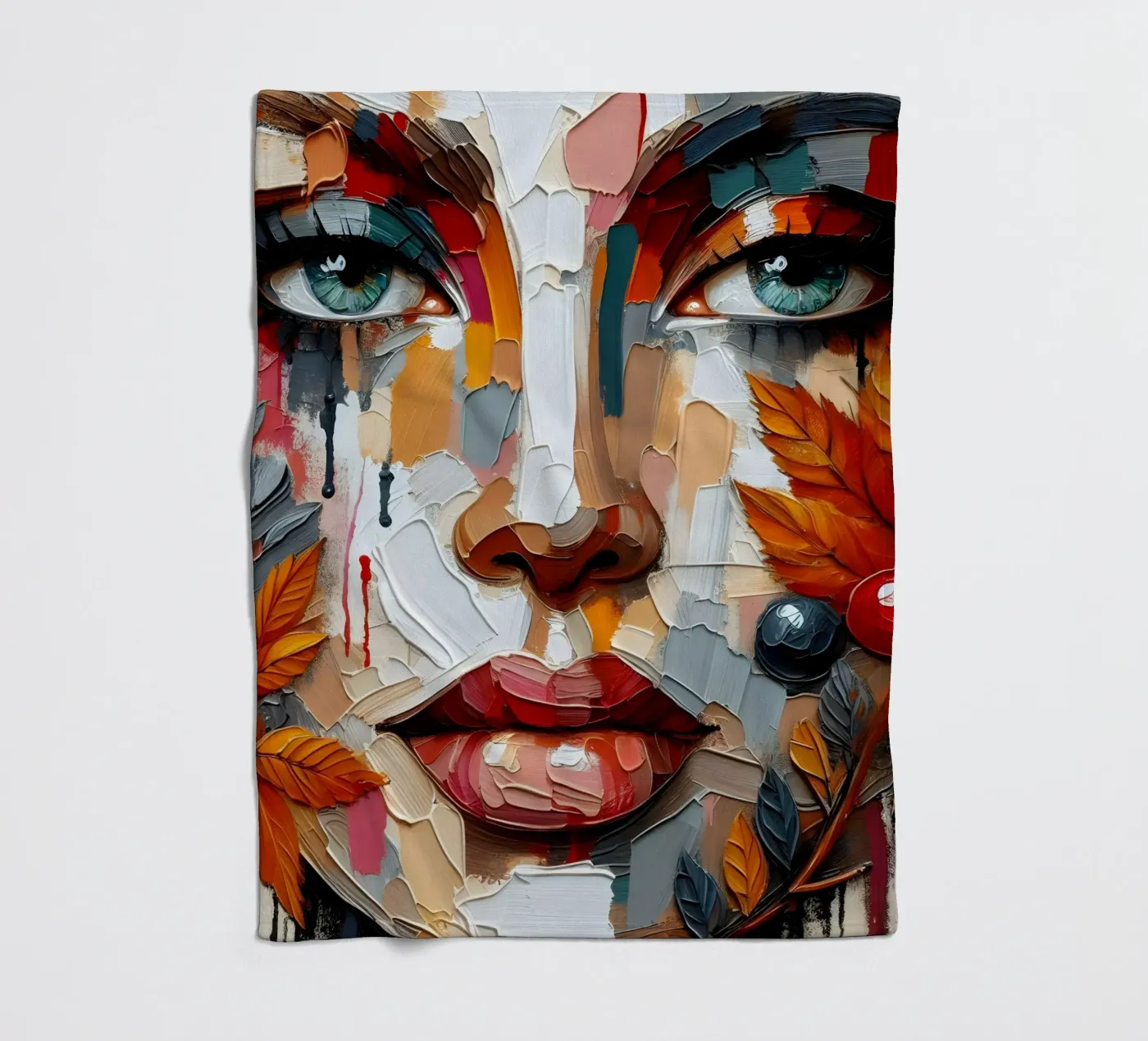 BOTANISCH Fleecedecke von ARTOMATIC