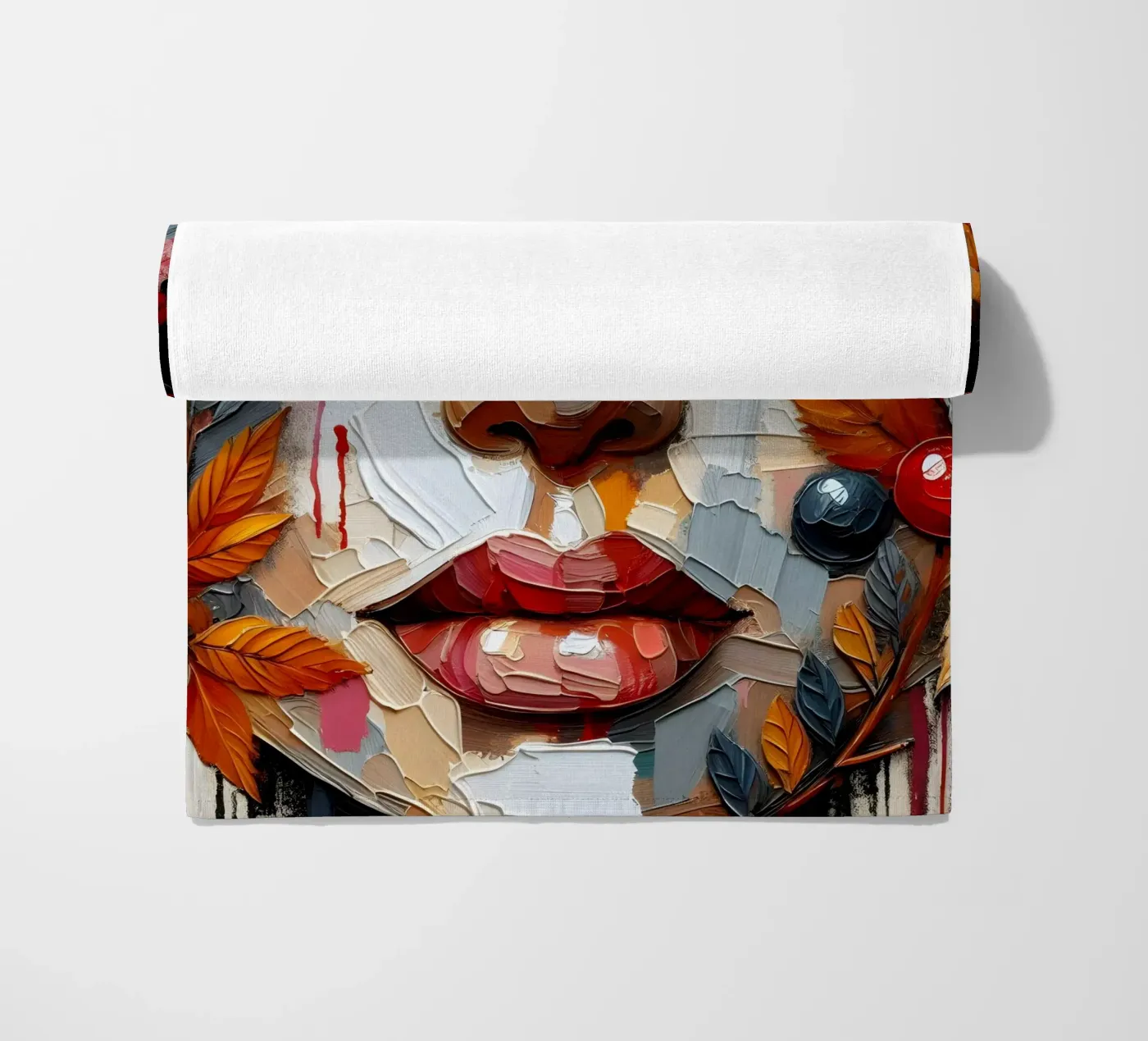 BOTANICAL beach towel by ARTOMATIC