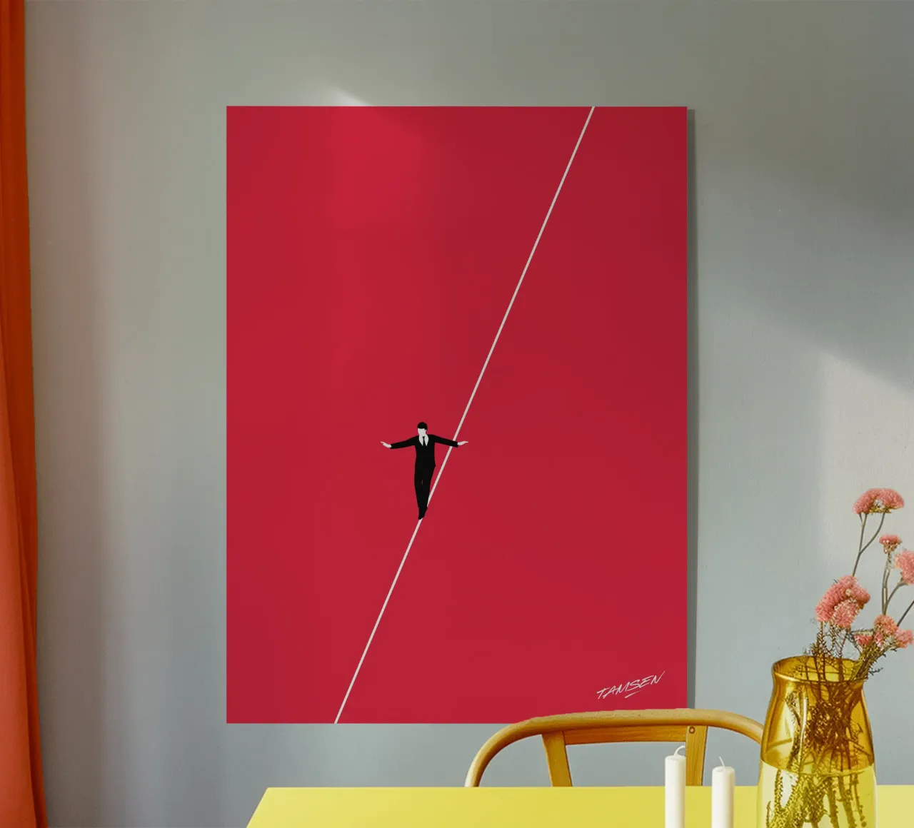 Business plexiglass da Tamsen Design