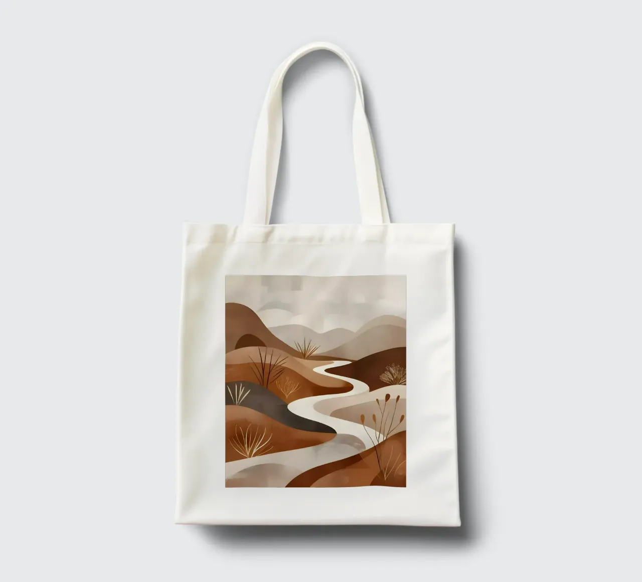 Serene Desert Path tote bag by Artistic-shop